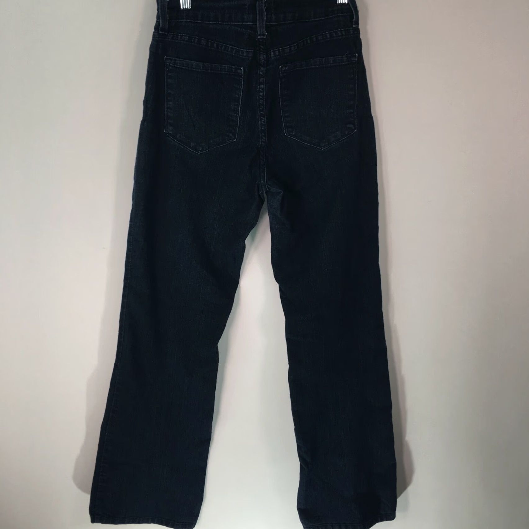 NYDJ NYDJ Womens Casual Low Rise Straight Leg Regular Fit Blue Denim Jeans Size 4 Size 27" / US 4 / IT 40 - 2 Thumbnail