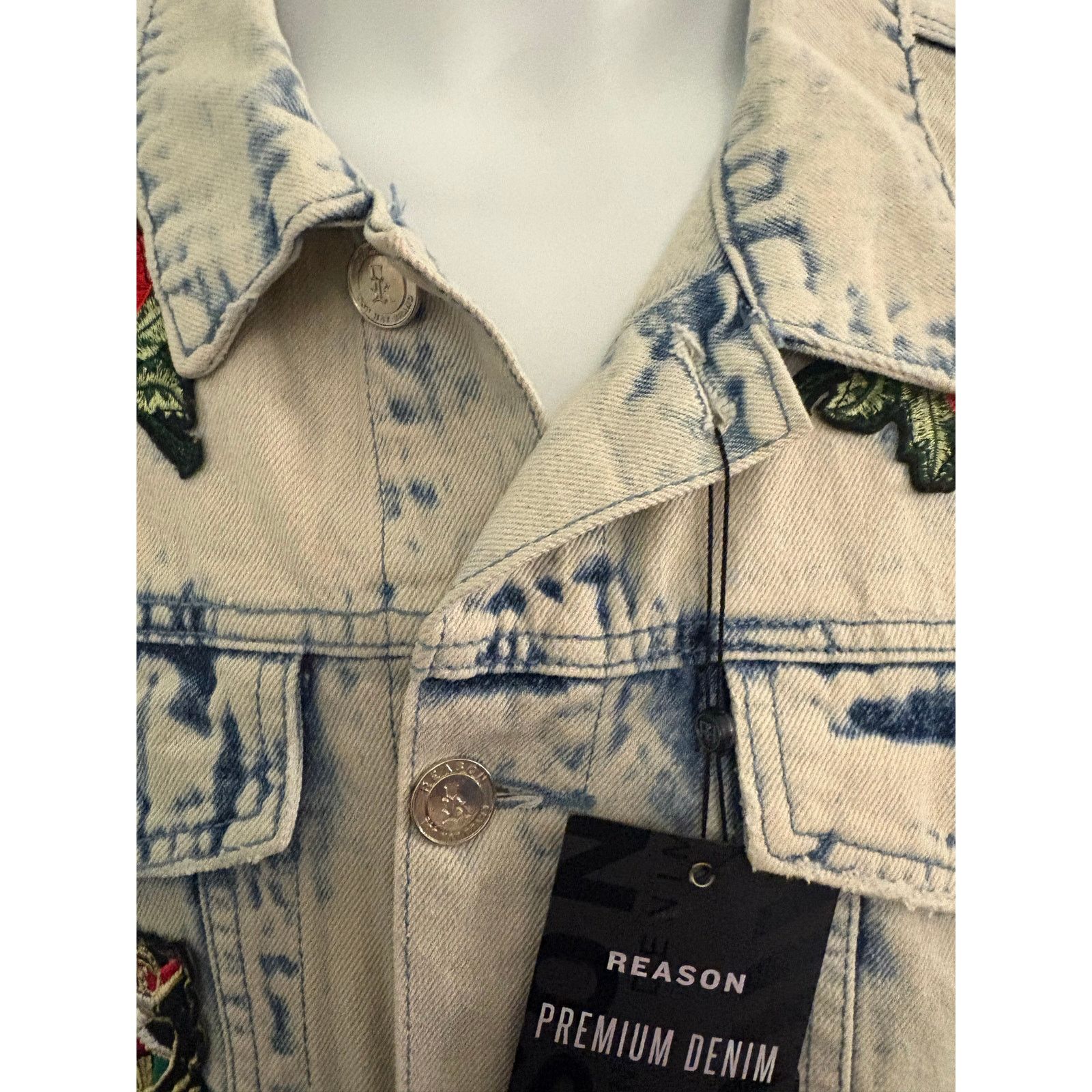 Reason Reason Ferocious Denim Jacket Size XL Size US XL / EU 56 / 4 - 5 Thumbnail