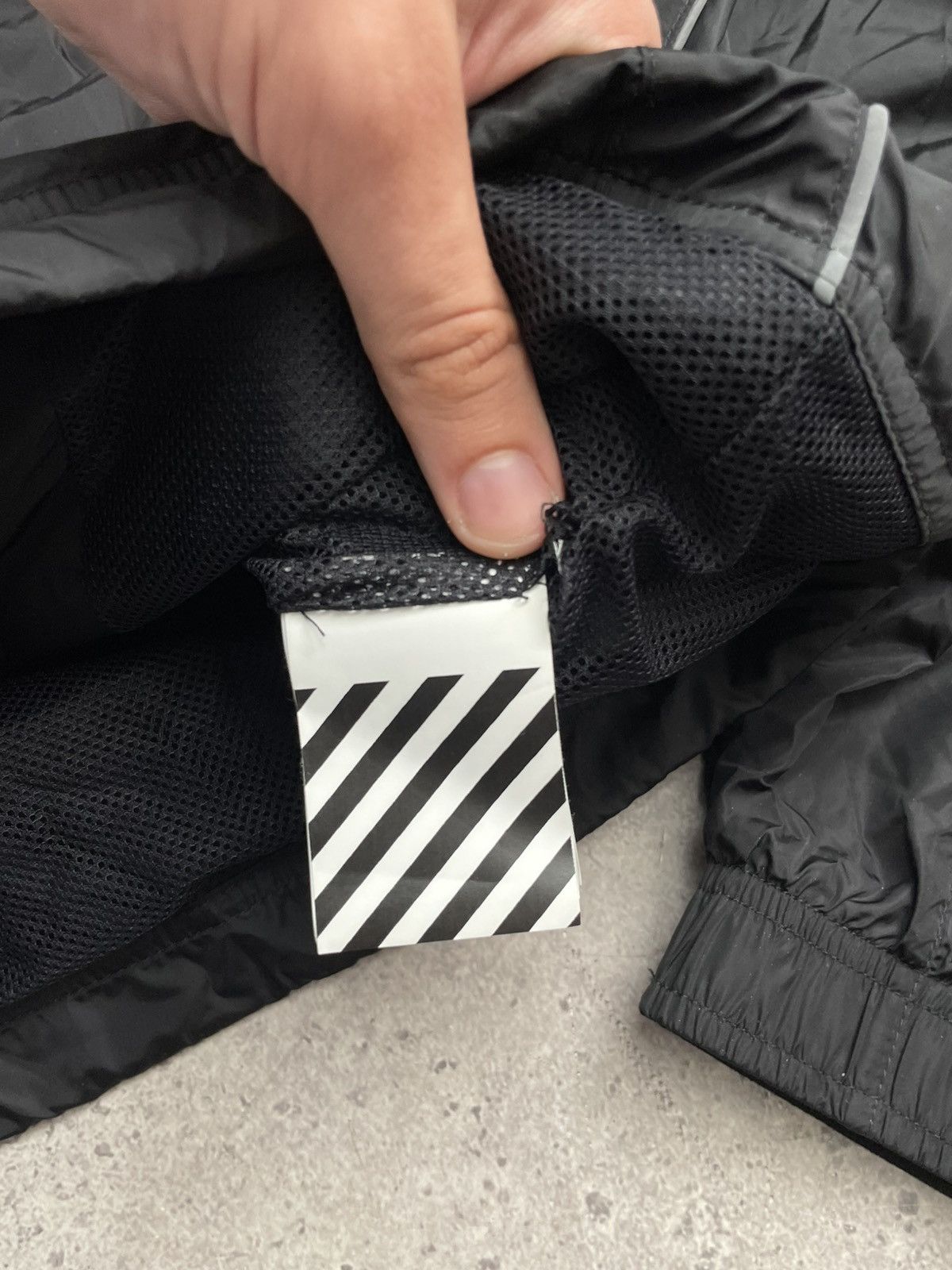 Off-White OFF-WHITE Diagonal Nylon Track Jacket Size US M / EU 48-50 / 2 - 10 Thumbnail