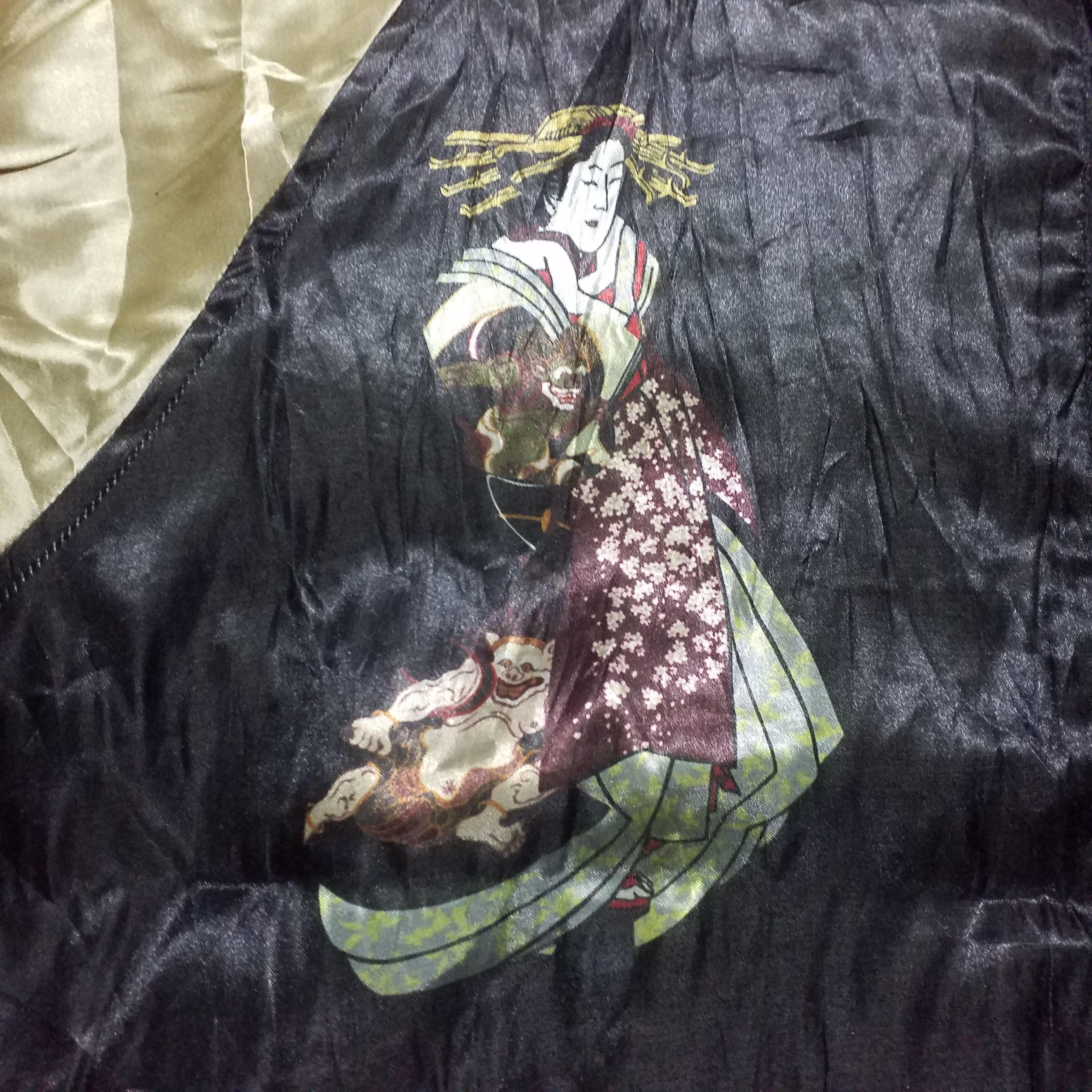 Other SUKAJAN JAPAN VARSITY SHINY COLOUR RARE PICTURE Size US XXL / EU 58 / 5 - 3 Thumbnail