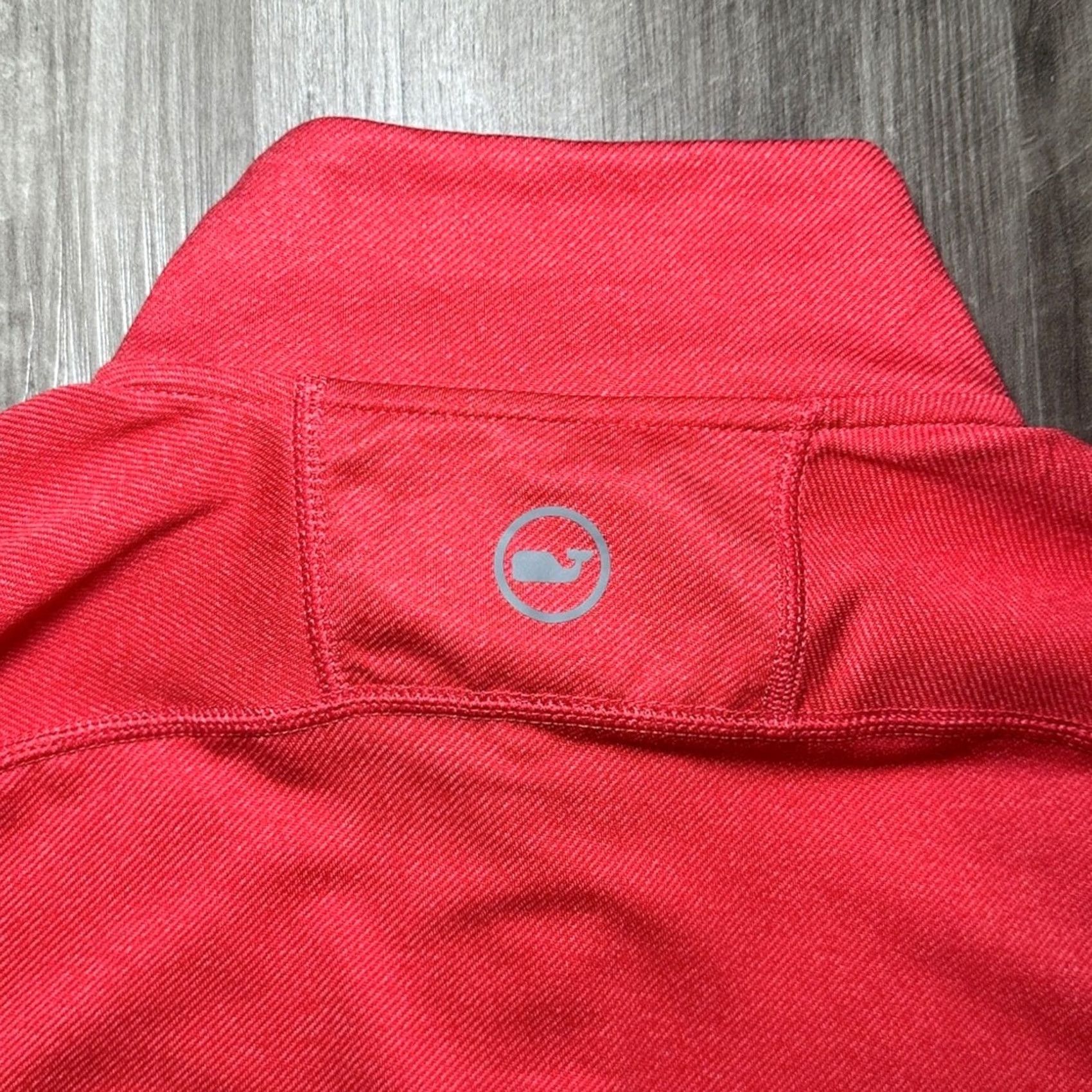 Vineyard Vines Vineyard Vines Performance Sankaty Red Quarter Zip Pullover Sweatshirt - Medium Mens Size US M / EU 48-50 / 2 - 5 Thumbnail