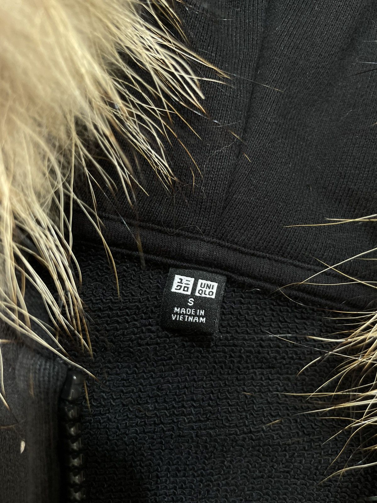 If Six Was Nine Boxy Croped Fur hoodie zip Japanese punk uniqlo Size US S / EU 44-46 / 1 - 4 Thumbnail