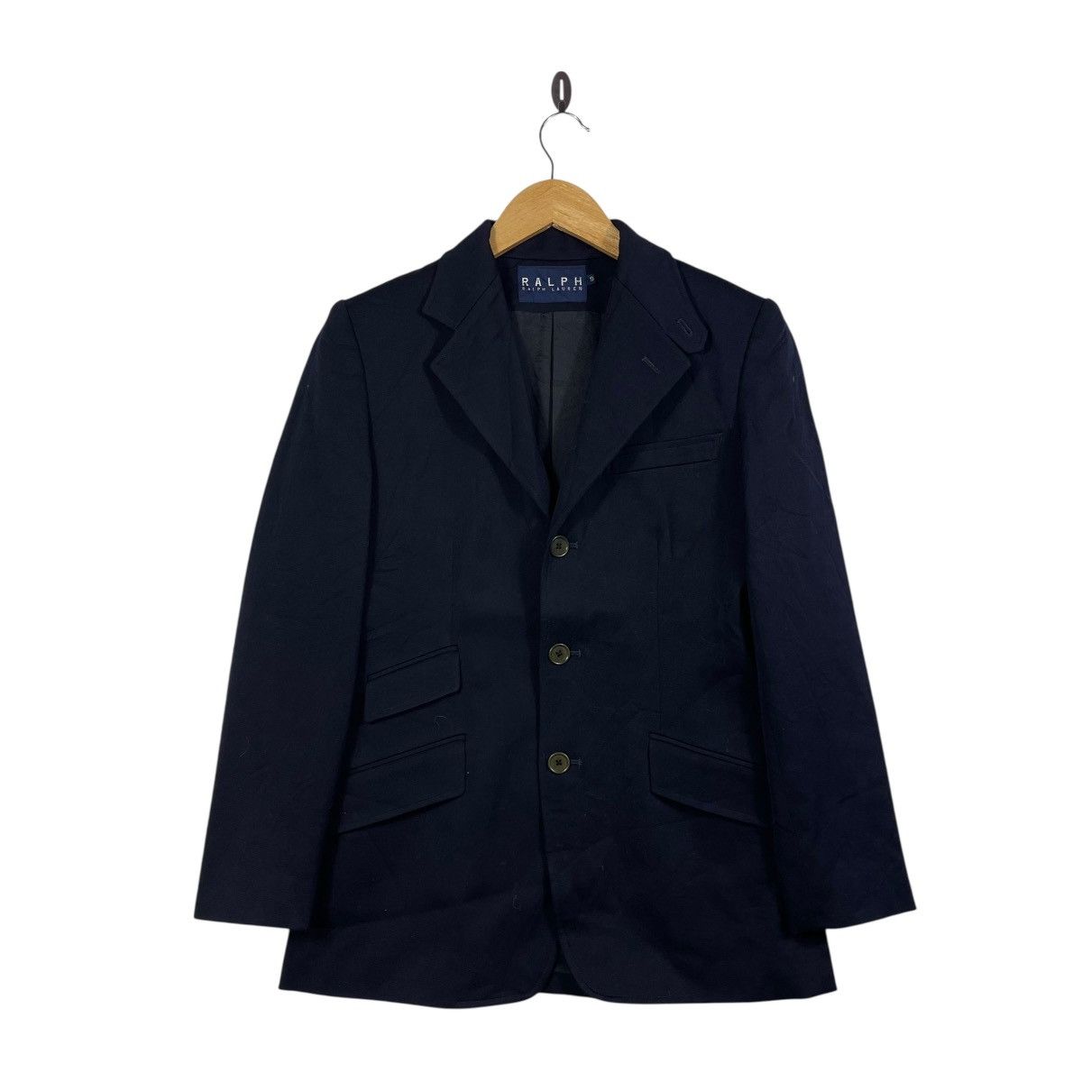 Ralph Lauren Ralph Lauren Ralph Wool Blend Tailored Blazer Navy Size 36R - 1 Thumbnail