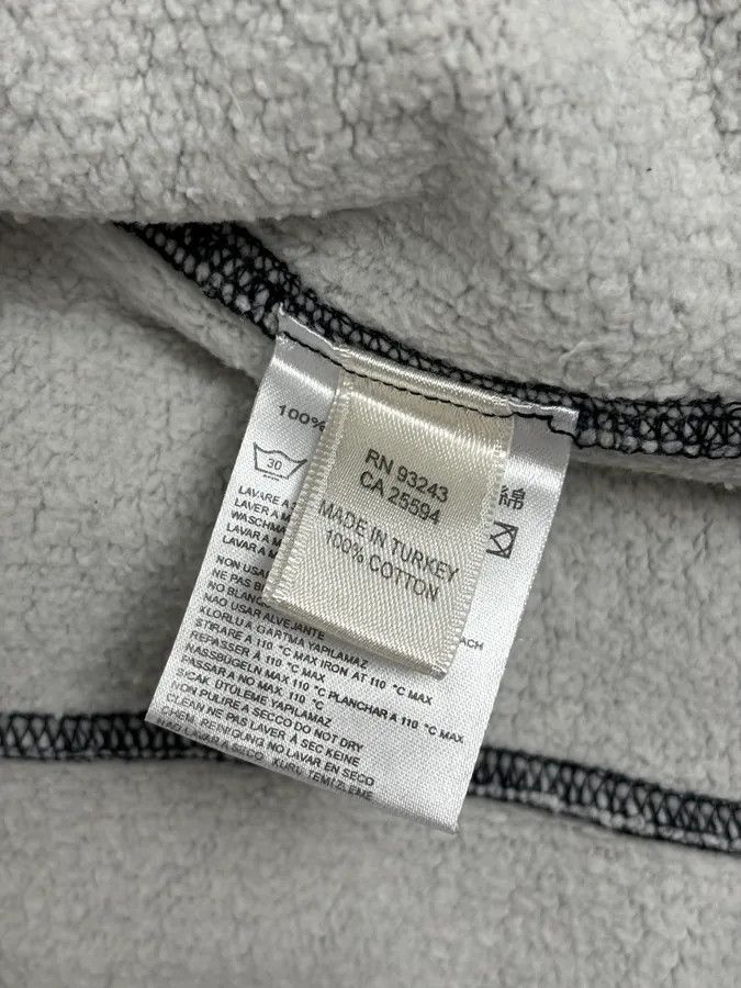 Diesel 2000s Diesel Grey Striped Cozy Zip-up Hoodie Size US L / EU 52-54 / 3 - 12 Thumbnail