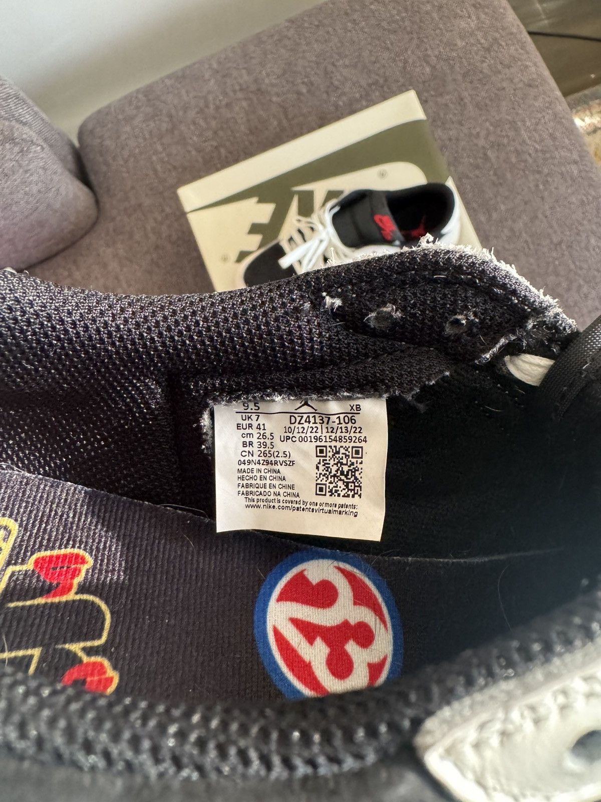 Jordan Brand × Nike × Travis Scott WMNS AIR JORDAN 1 LOW OG SP Size US 9.5 / EU 42-43 - 10 Thumbnail