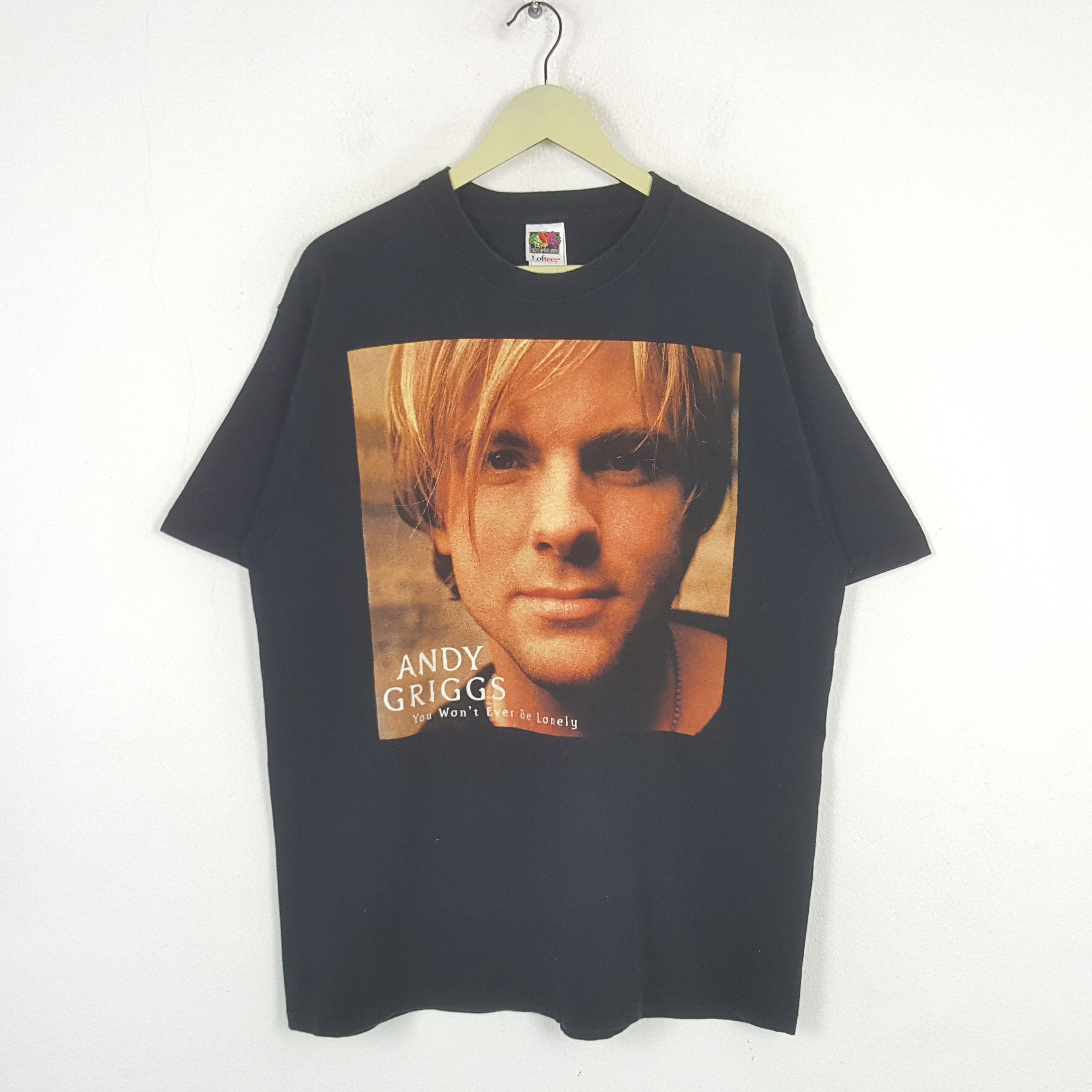 Band Tees Vintage Andy Griggs American Singer T-shirt Size US L / EU 52-54 / 3 - 1 Thumbnail