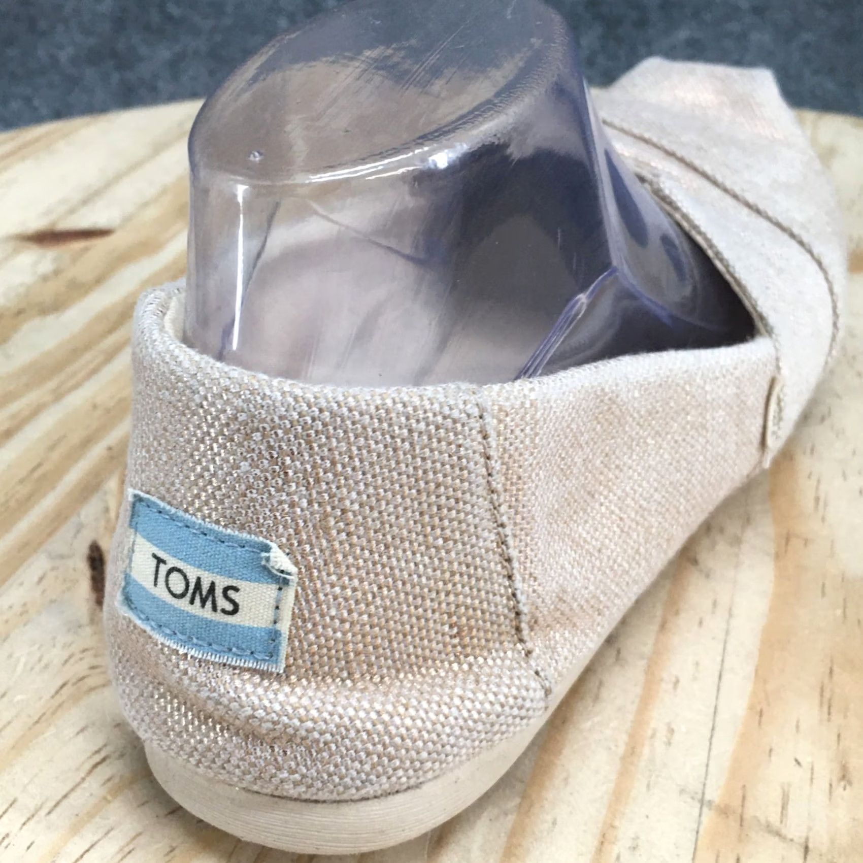 Toms TOMS Alpargatas Slip-On Beige Casual Comfort Low Top Womens 10 Shoes Size L / US 10 / IT 46 - 4 Thumbnail