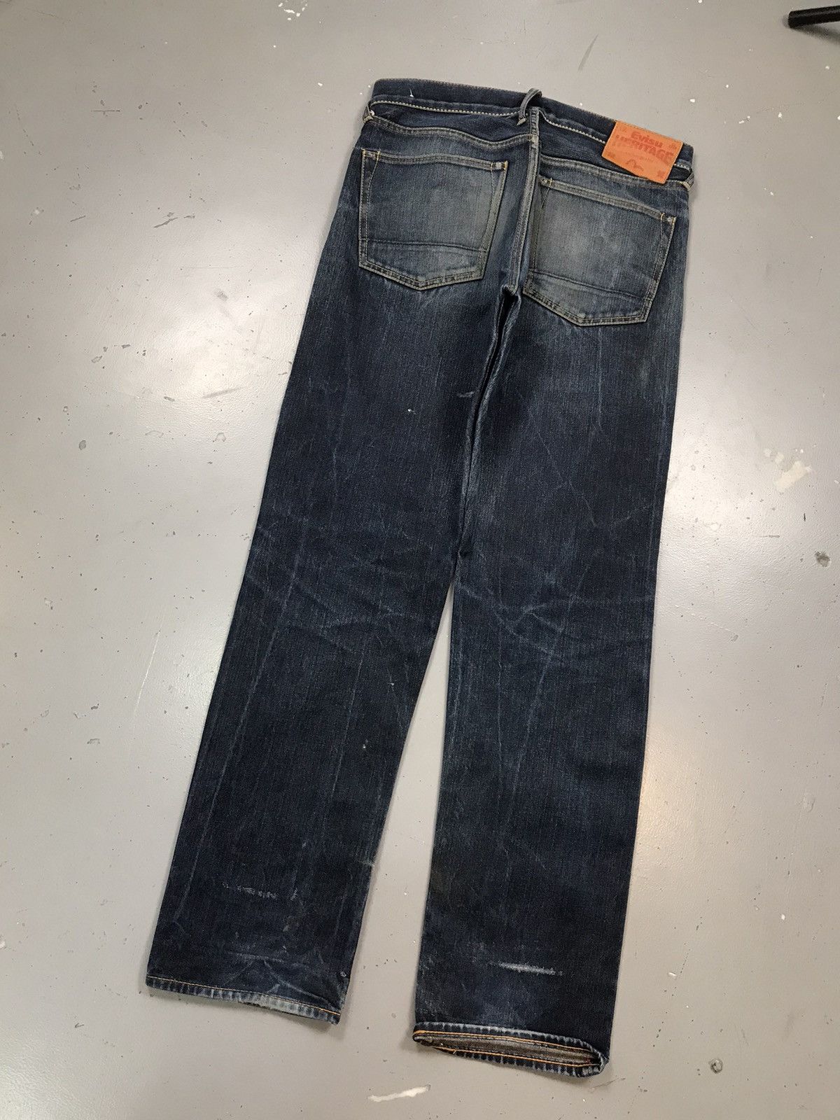 Evisu Rare Vintage Evisu salvage straight fit denim Size US 34 / EU 50 - 11 Thumbnail