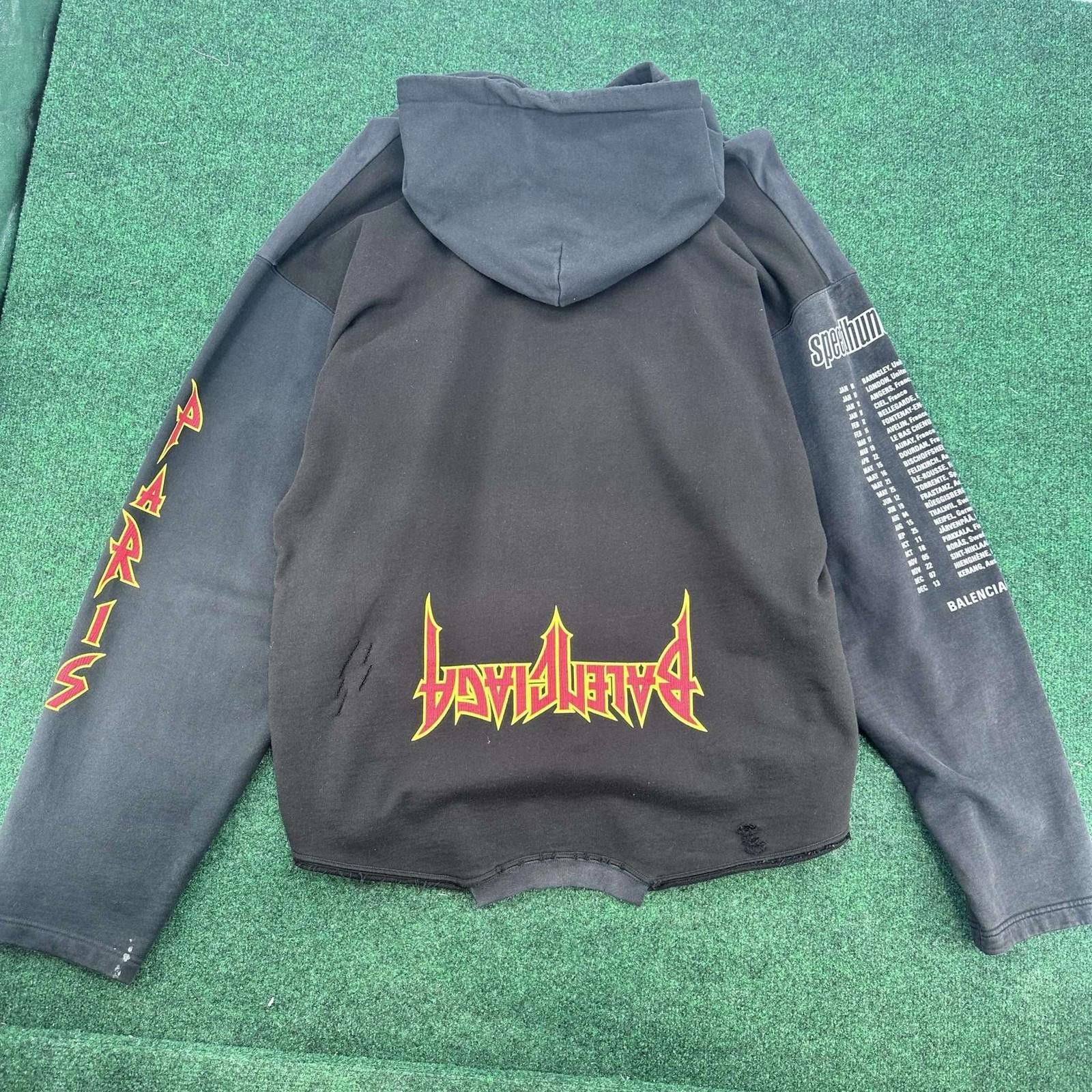 Balenciaga Balenciaga Speed Hunters Flame Hoodie 5 Used Size US XXL / EU 58 / 5 - 3 Thumbnail