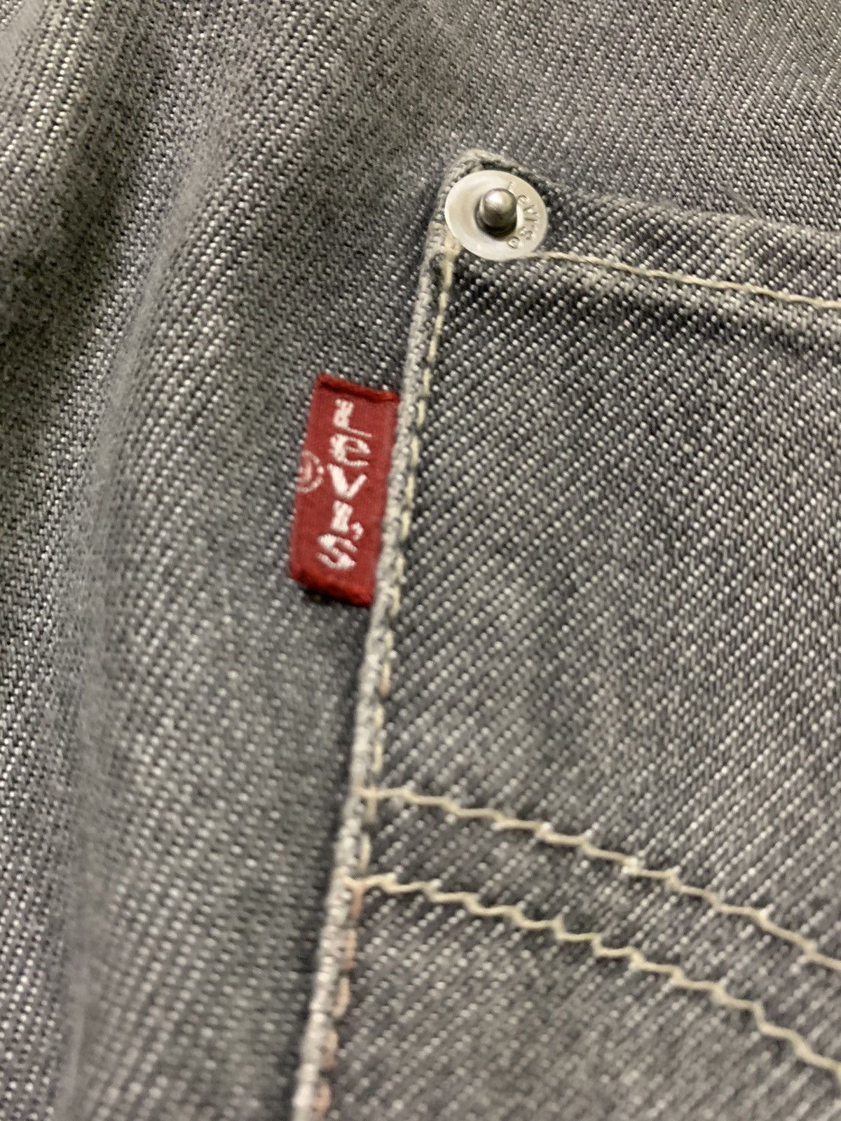 Levi's Vintage Clothing vintage levis engineered twist 90s washed denim Size US 30 / EU 46 - 11 Thumbnail