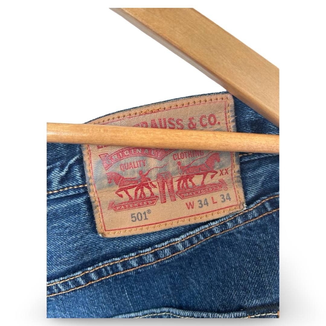 Levi's Levis 501 jeans #408 Size US 34 / EU 50 - 3 Thumbnail