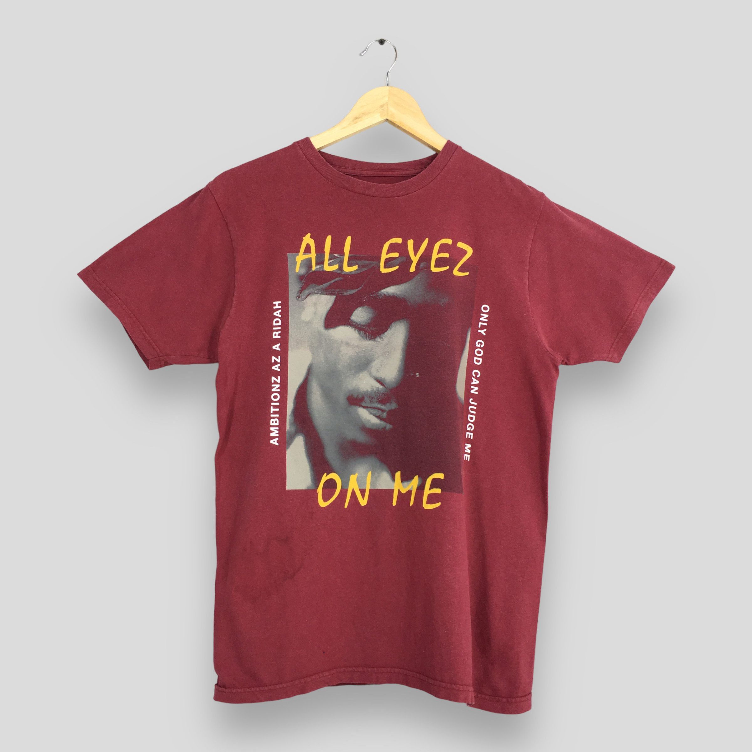 Other Vintage Y2K Tupac Shakur Rapper Makaveli T shirt Medium Size US M / EU 48-50 / 2 - 1 Thumbnail