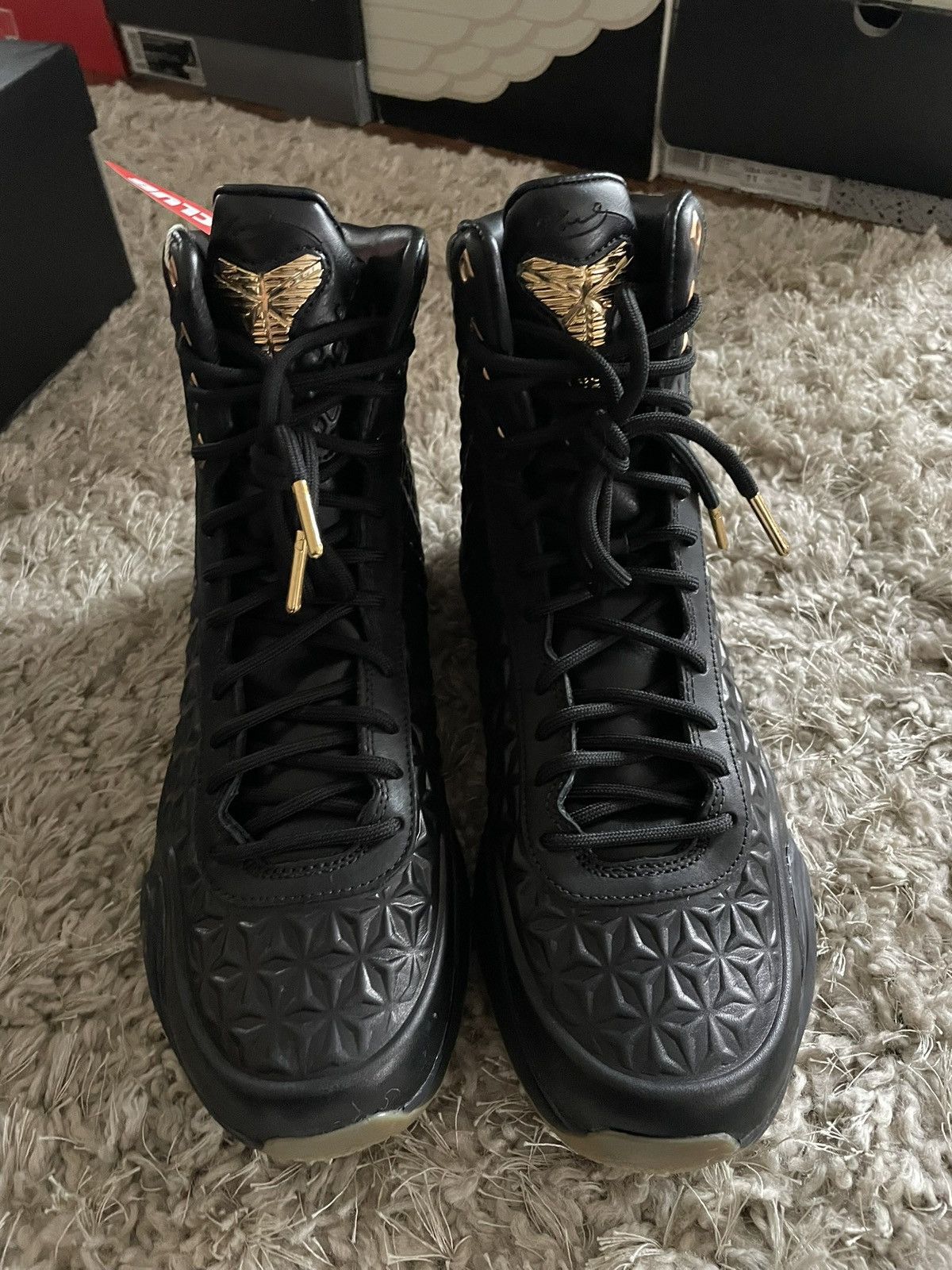 Nike Nike Kobe 10 High EXT BLACK Size US 8.5 / EU 41-42 - 4 Thumbnail
