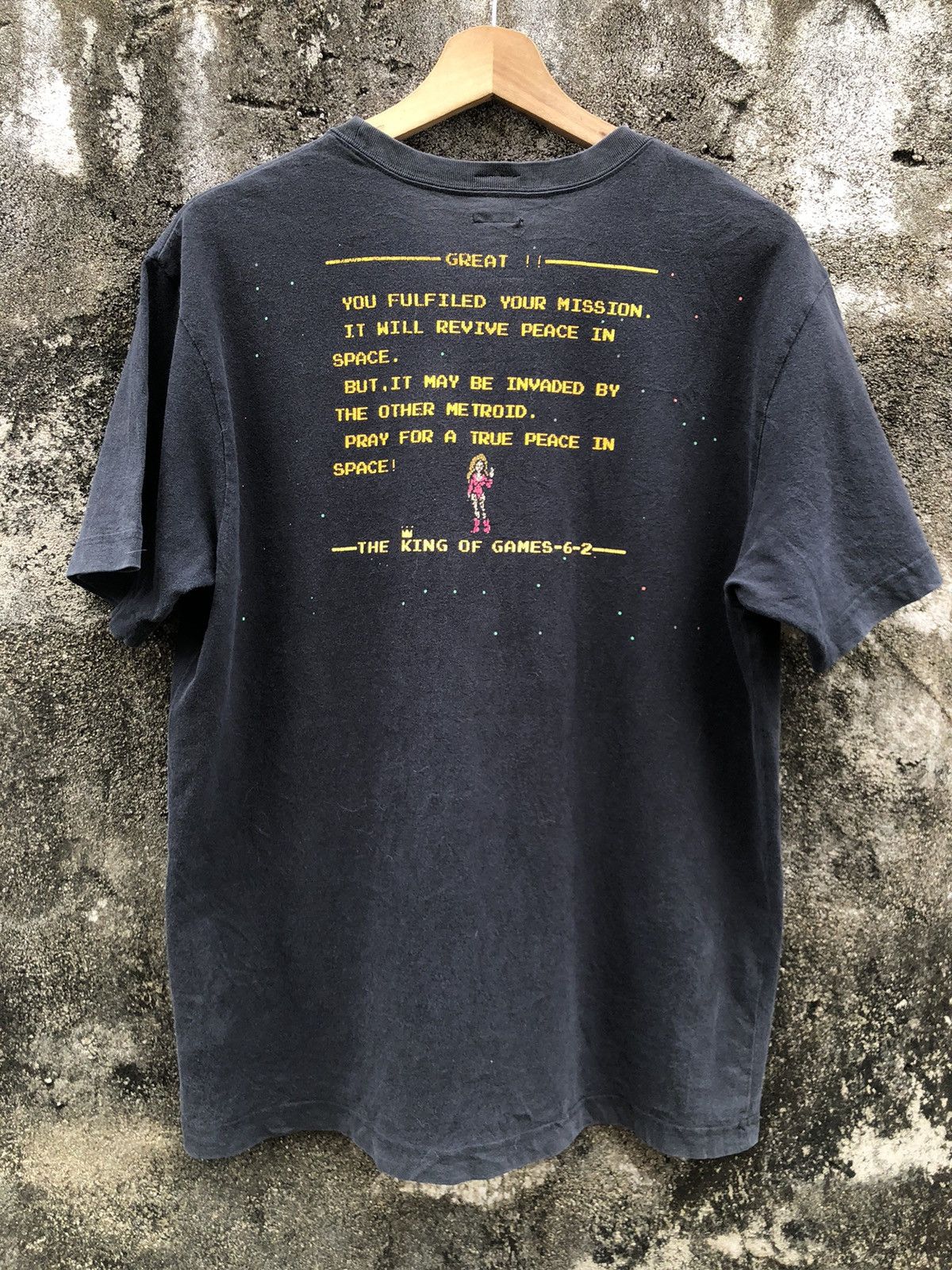Nintendo × Playstation × Vintage Vintage 90s Nintendo Metroid Tshirt Playstation Xbox Size US M / EU 48-50 / 2 - 2 Thumbnail