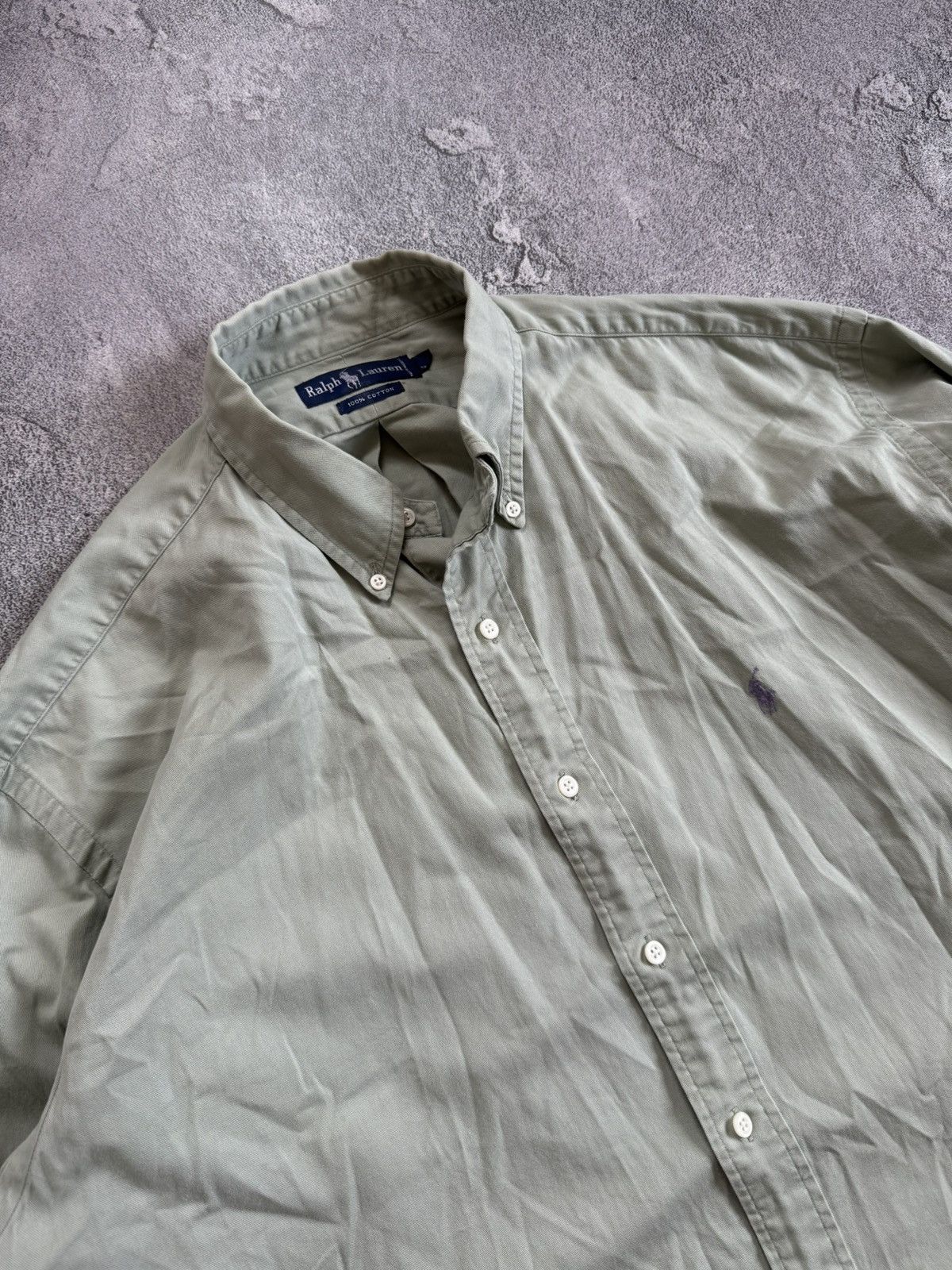Polo Ralph Lauren × Vintage Polo Ralph Lauren XL button up vintage heavy shirt dress Size US XL / EU 56 / 4 - 8 Thumbnail