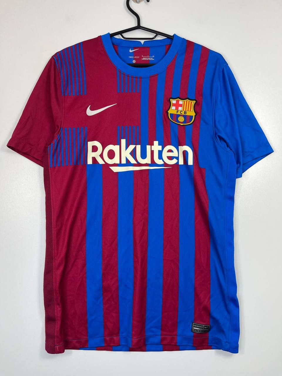 Nike Barcelona 2021 2022 Home Shirt Football Jersey Nike Mens S Size US S / EU 44-46 / 1 - 1 Thumbnail