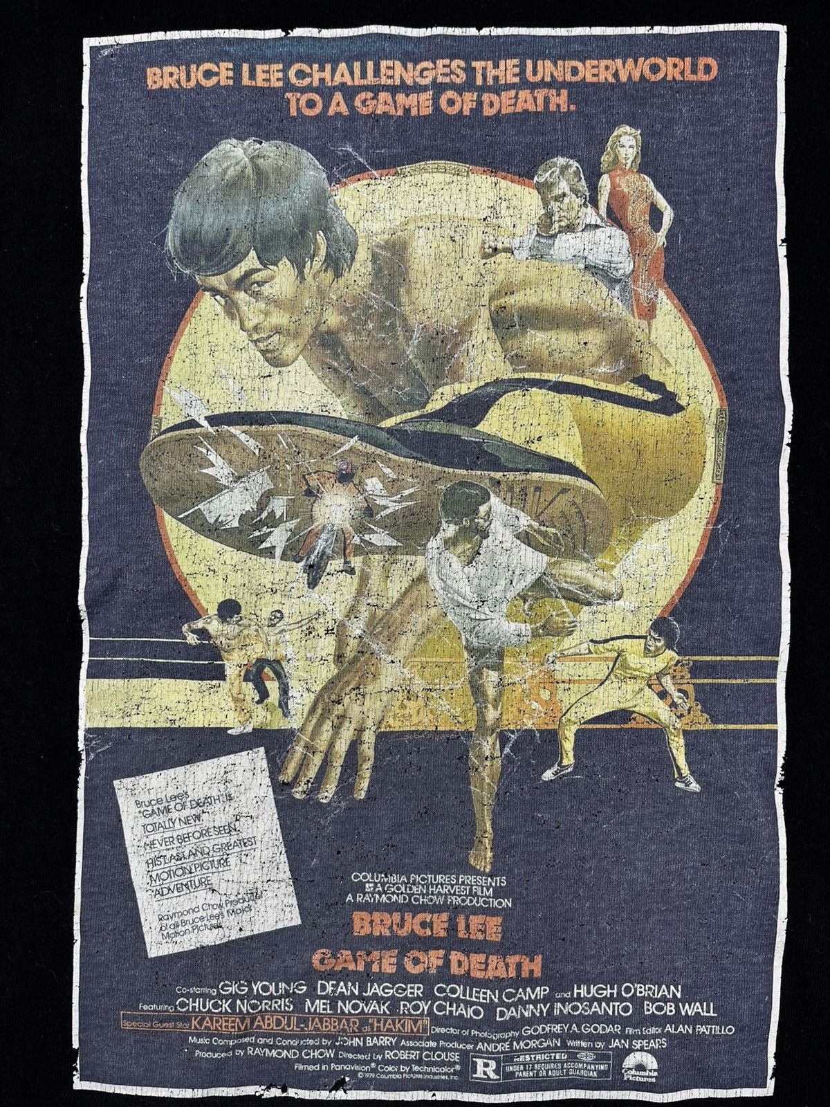 Vintage Vintage Bruce Lee Trainer Suit Promo Game Of Death Movie Size US L / EU 52-54 / 3 - 2 Thumbnail