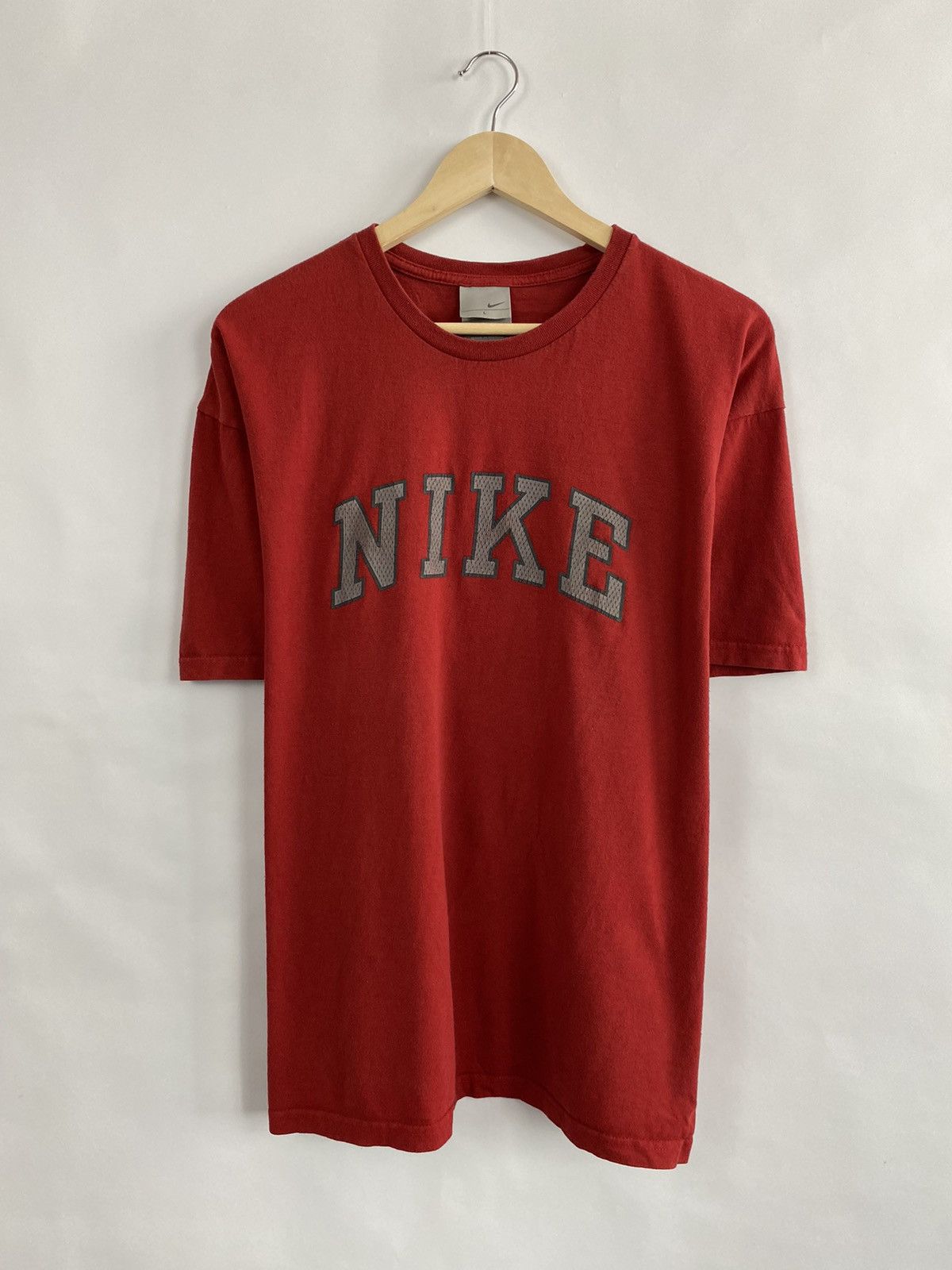 Nike 🇺🇸 Vintage 90s Nike T-Shirt Y2K Rare Retro Hype Size US L / EU 52-54 / 3 - 2 Thumbnail