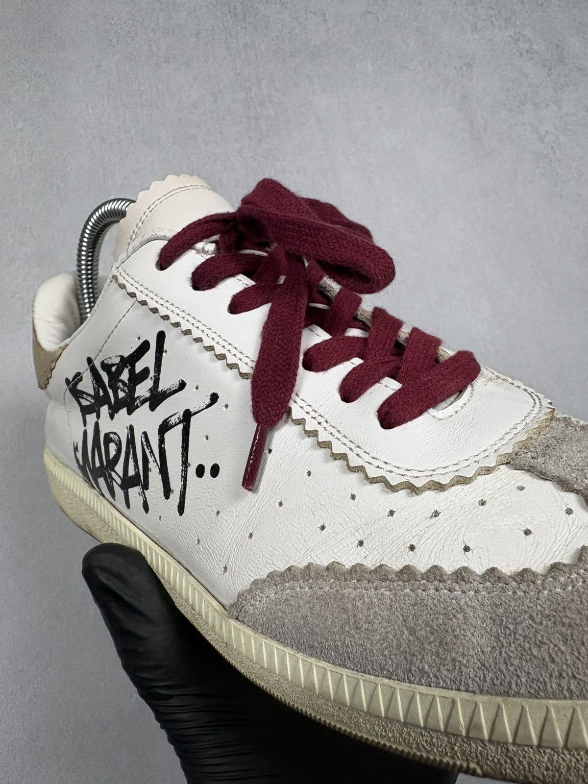 Isabel Marant Isabel Marant Graffiti Leather Trainers Sneakers Shoes EU39 Size US 9 / IT 39 - 16 Thumbnail