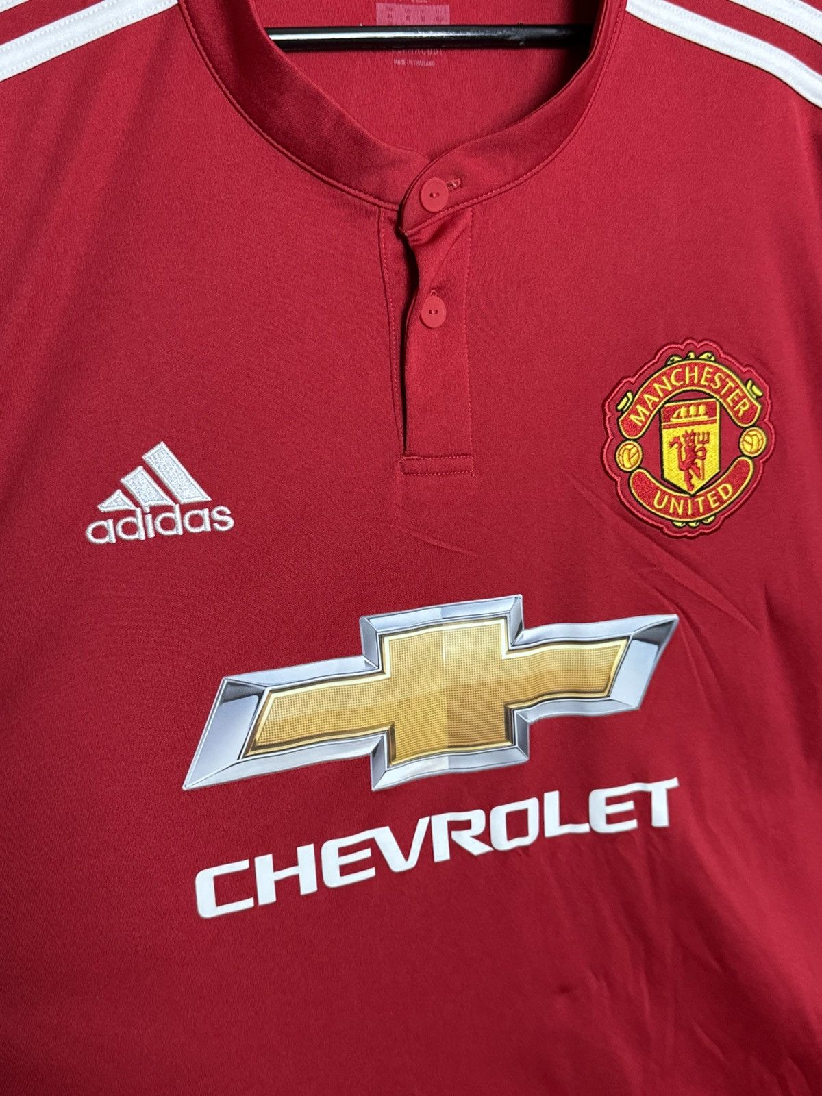 Adidas Manchester United 17/18 Home Mkhitaryan Football Jersey Size US XL / EU 56 / 4 - 4 Thumbnail