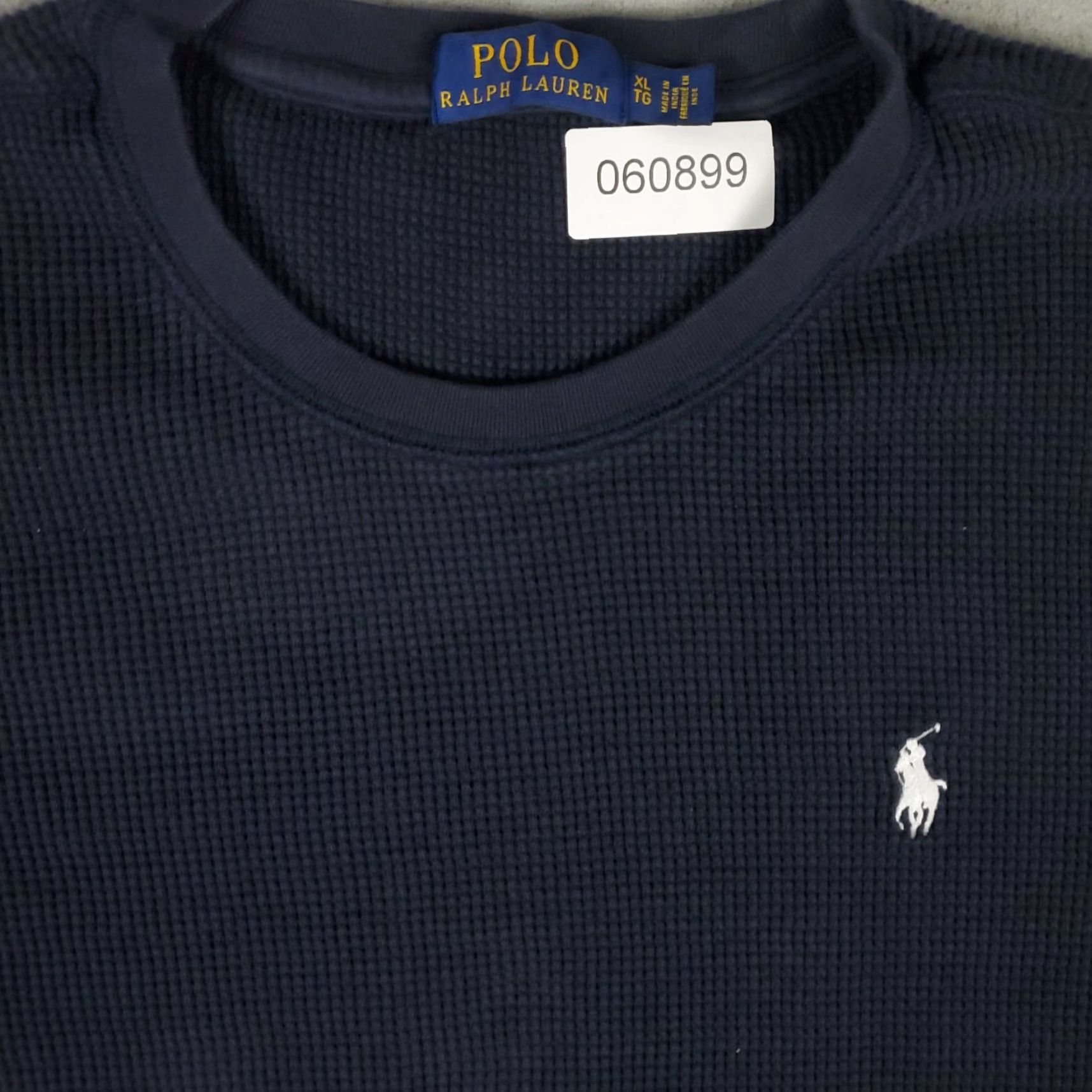 Ralph Lauren Ralph Lauren Thermal Long Sleeve T-Shirt Mens XL Blue Waffle Knit Crew Neck Sports Classic Size US XL / EU 56 / 4 - 2 Thumbnail