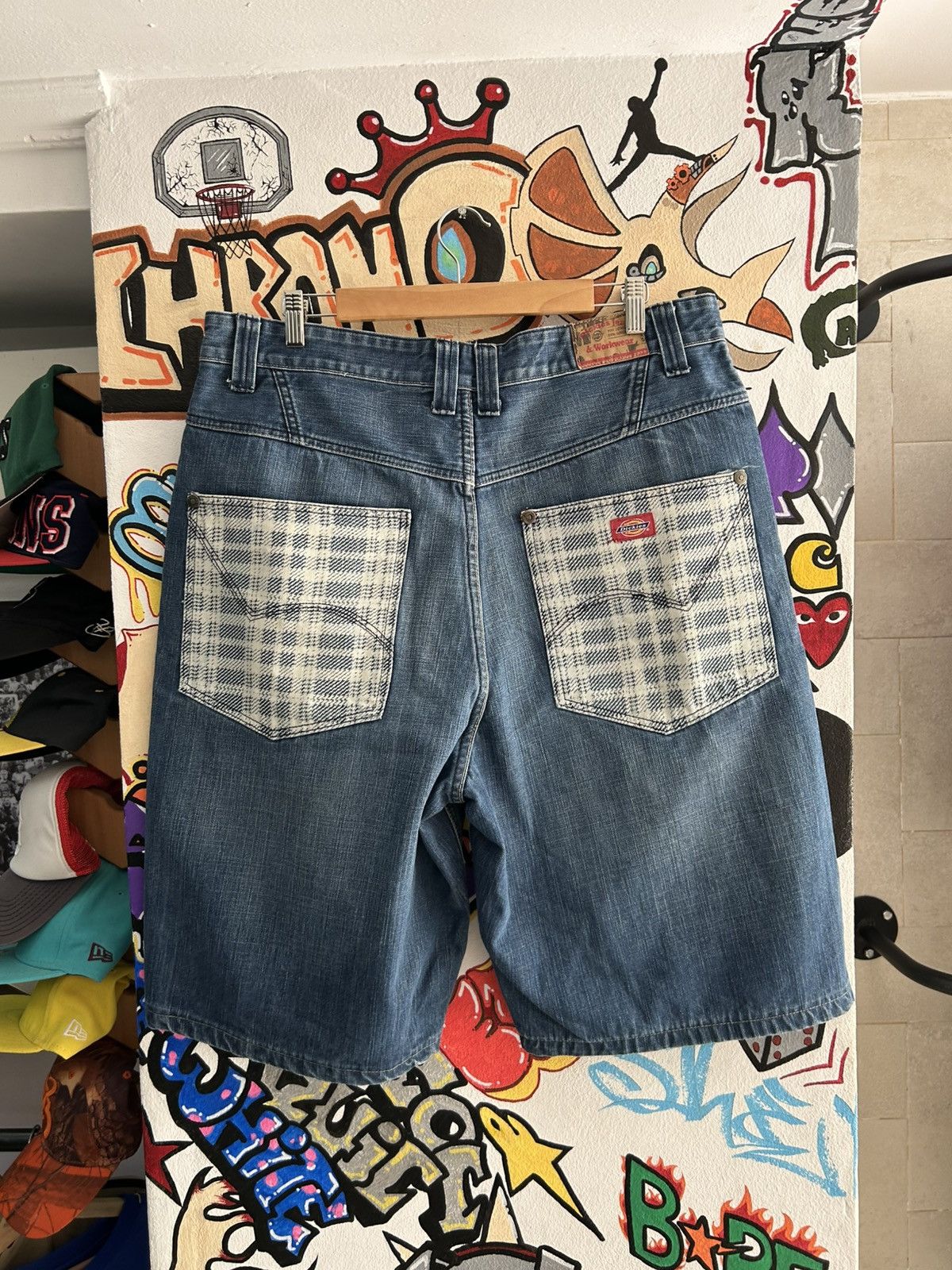 Dickies × Vintage 90s Dickies Jorts Size US 36 / EU 52 - 1 Thumbnail