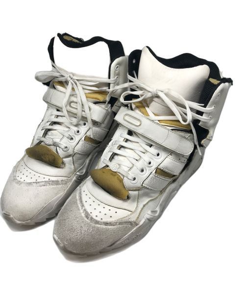 ★Maison Margiela★ Almond High Top Sneakers Vintage White S Maison Margiela Almond High Top Sneaker Maison Margiela