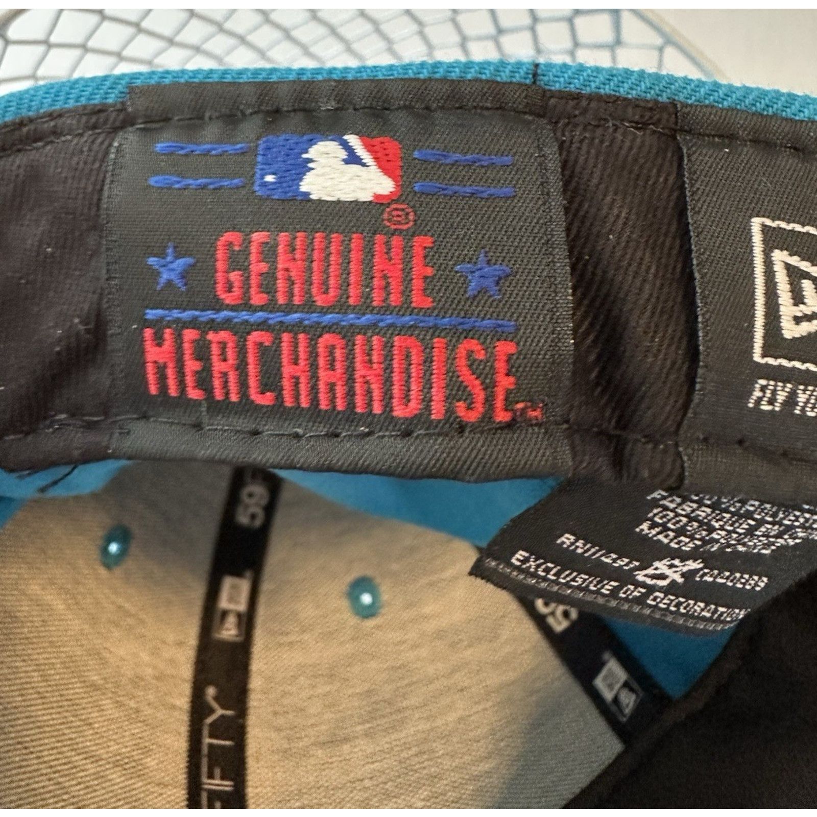 New Era New Era 59fifty 7 3/4 Hat Los Angeles Angels Teal Reflective Size ONE SIZE - 14 Thumbnail
