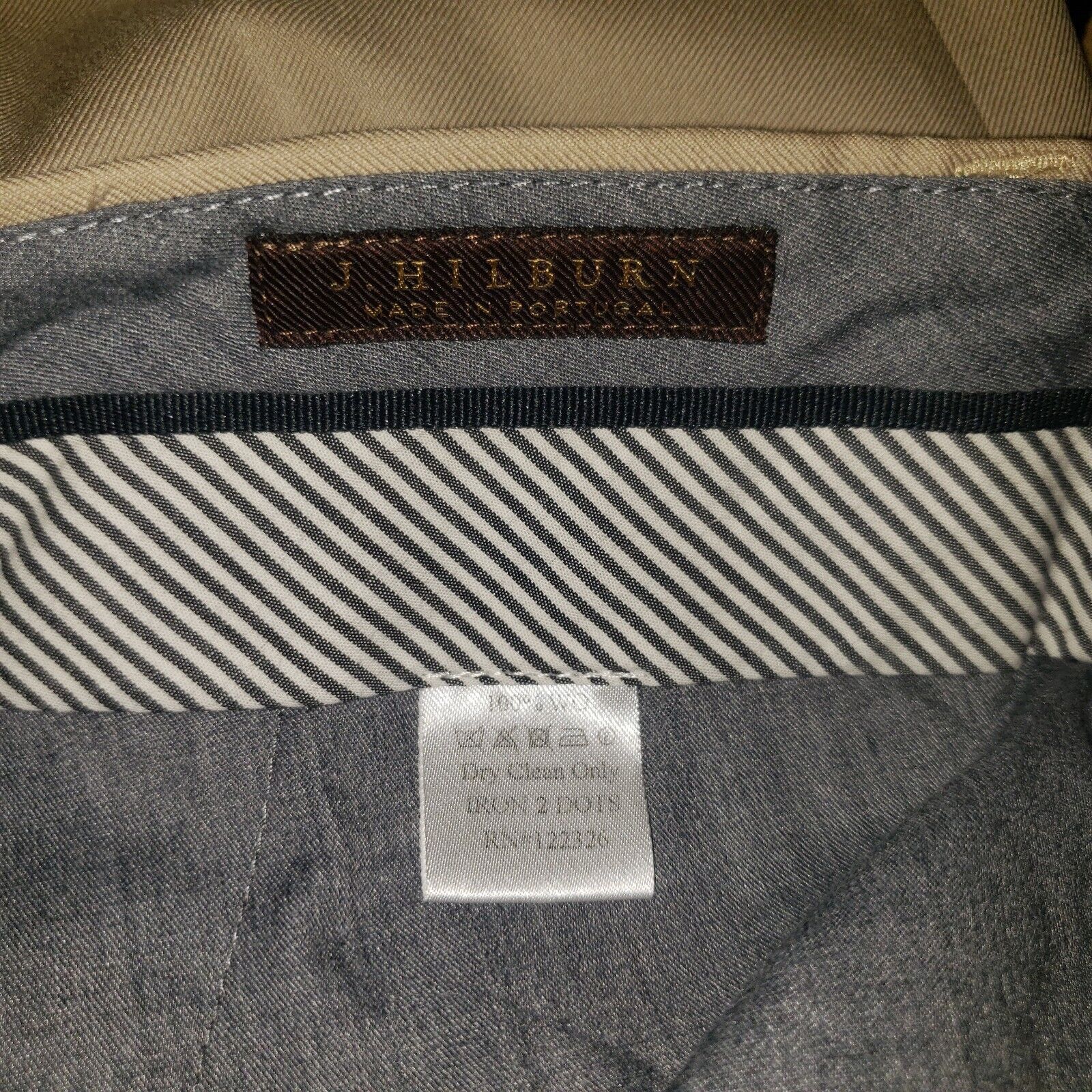 J.Hilburn J.HILBURN VITALE BARBERIS 2 Piece Suit 46 L Pants 38 Size 46L - 7 Thumbnail