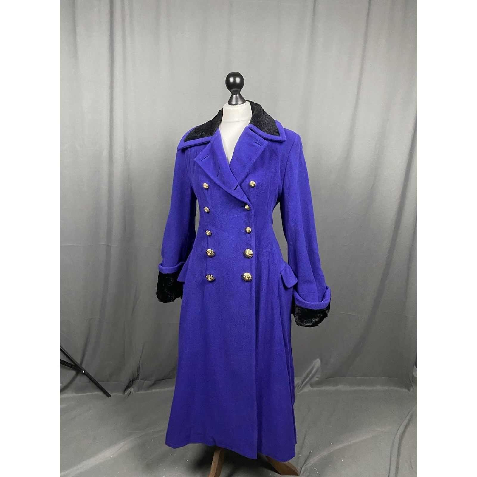 Versace RARE! Versus Versace Vintage Military Double Breasted Blue W Size XS / US 0-2 / IT 36-38 - 4 Thumbnail