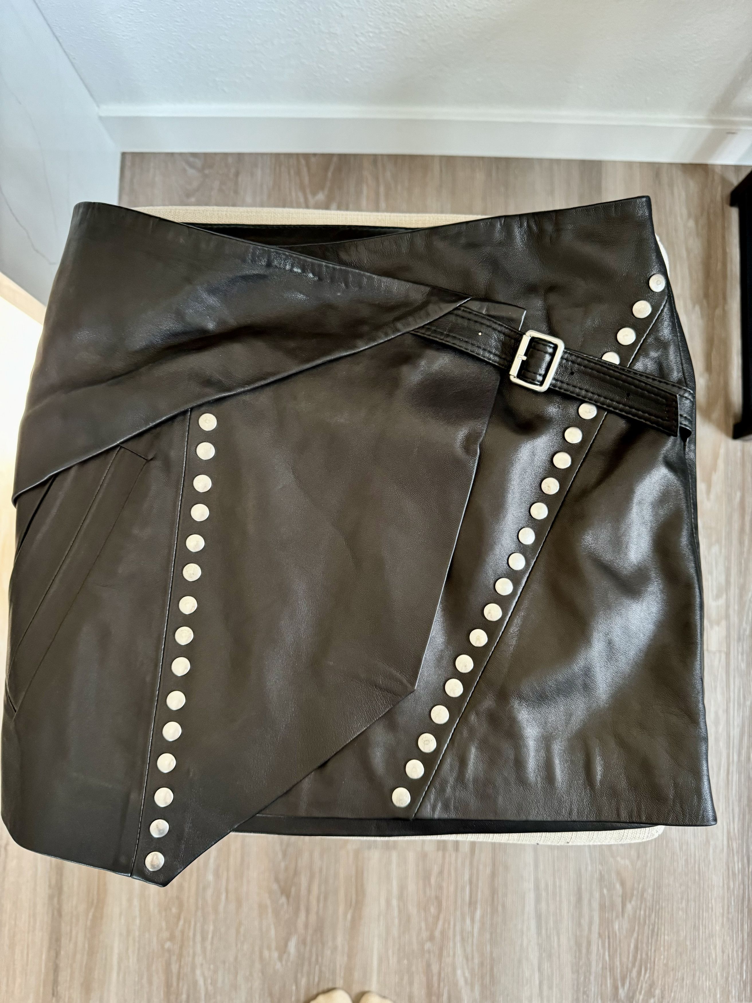 Iro - Layered Silk Mini Skirt