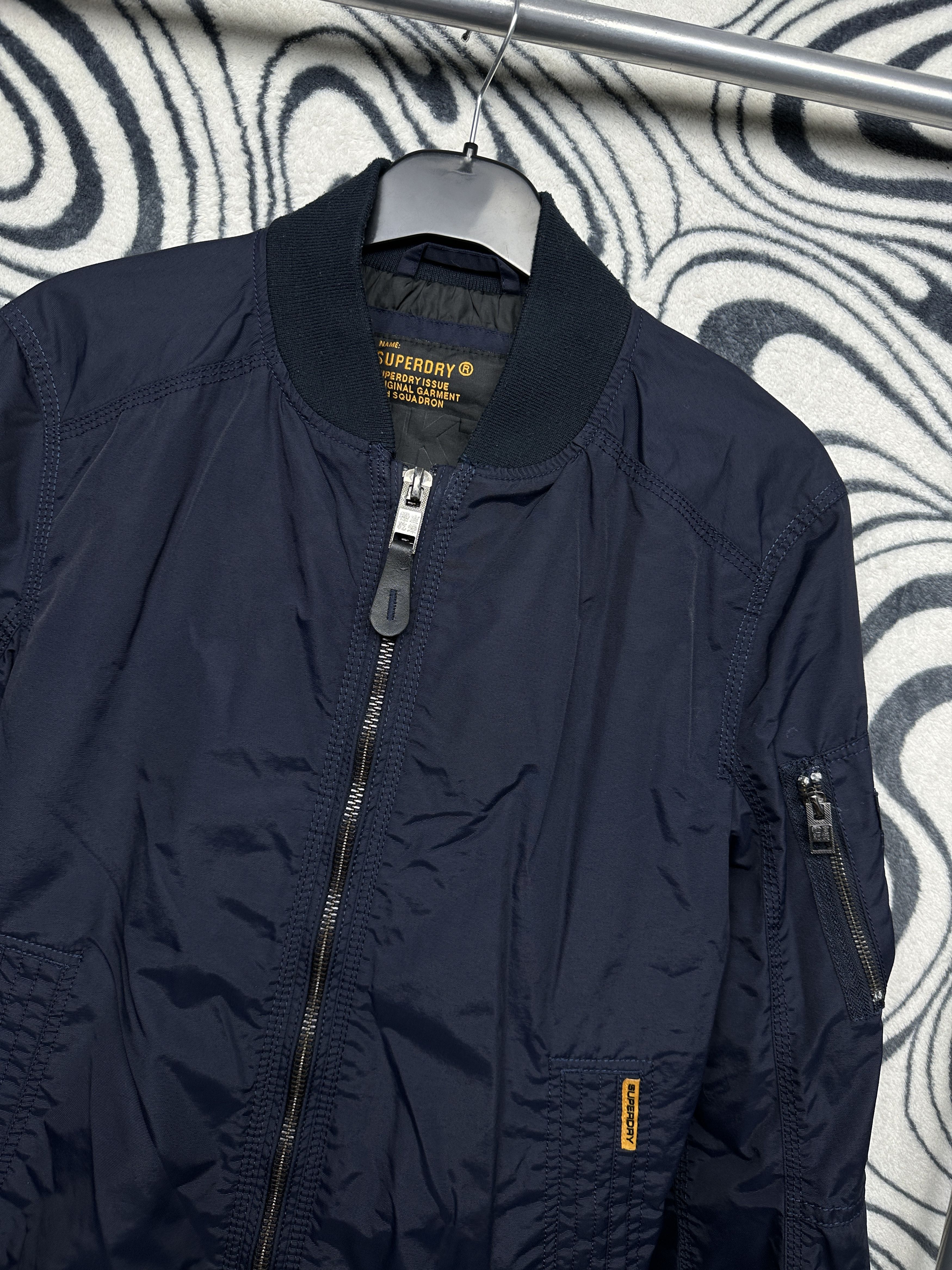 Superdry Superdry Vintage Mens Nylon Bomber Jacket Y2K Size US S / EU 44-46 / 1 - 2 Thumbnail