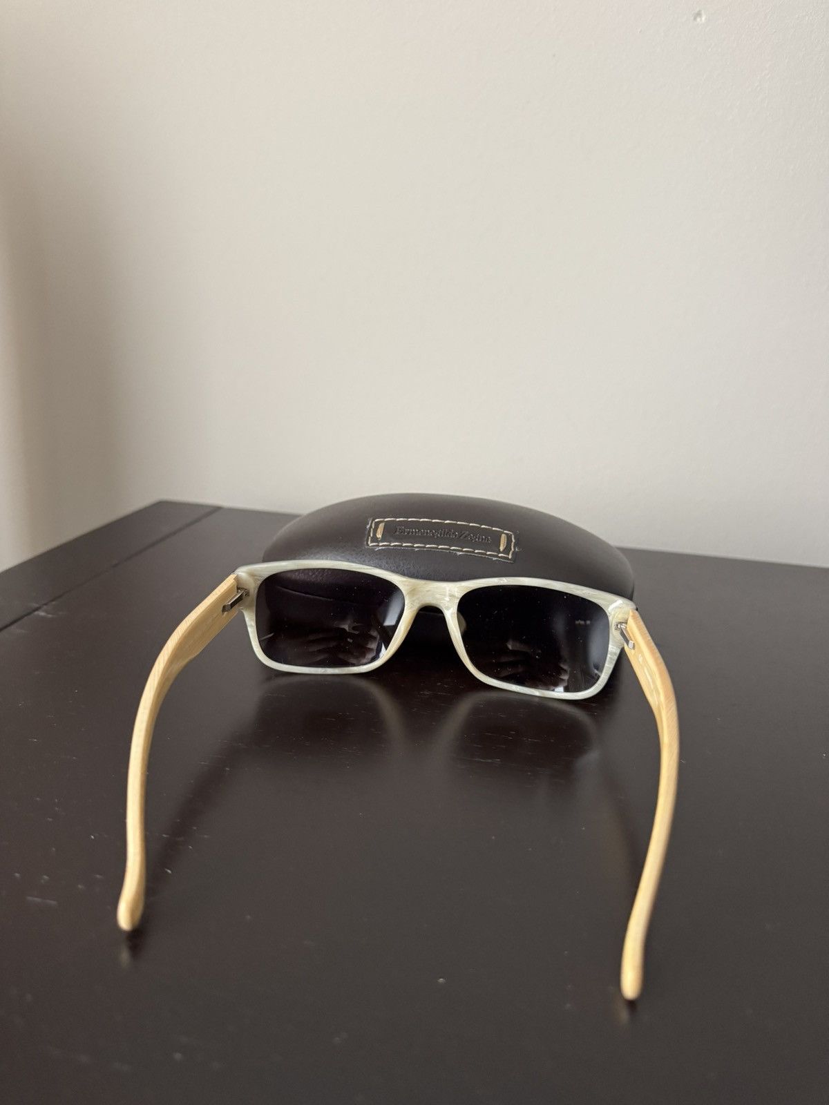 Ermenegildo Zegna Ermenegildo Zegna Wood Collection Sunglasses Size ONE SIZE - 2 Thumbnail