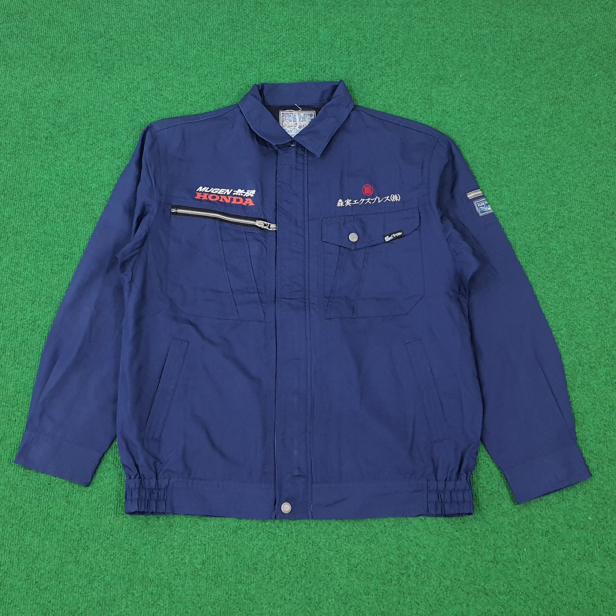 Japanese Brand × Vintage Vintage Mugen Honda Japanese Motorsports Racing Jacket Size US L / EU 52-54 / 3 - 3 Thumbnail