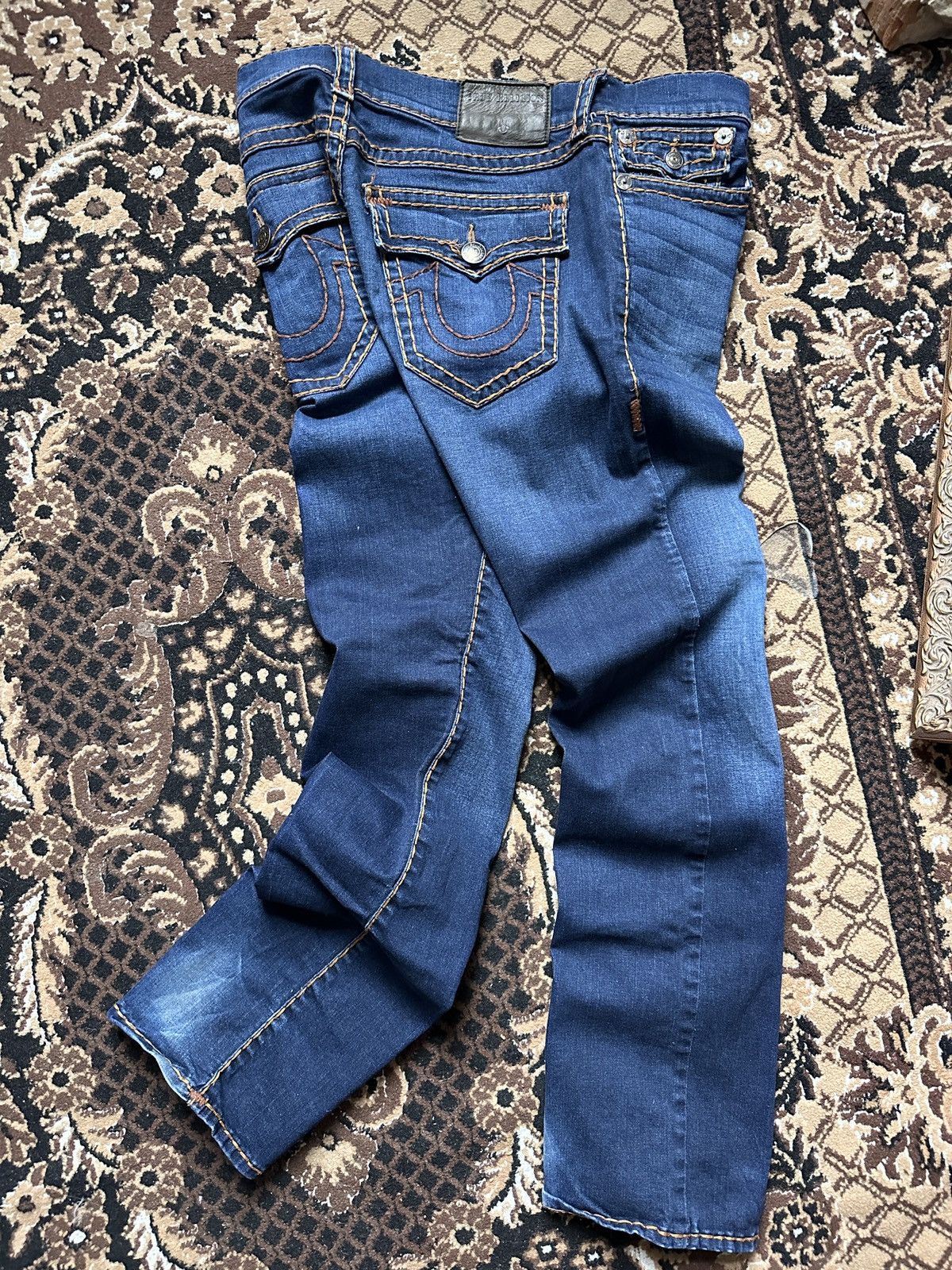 Japanese Brand True Religion Pants Denim Size US 36 / EU 52 - 5 Thumbnail