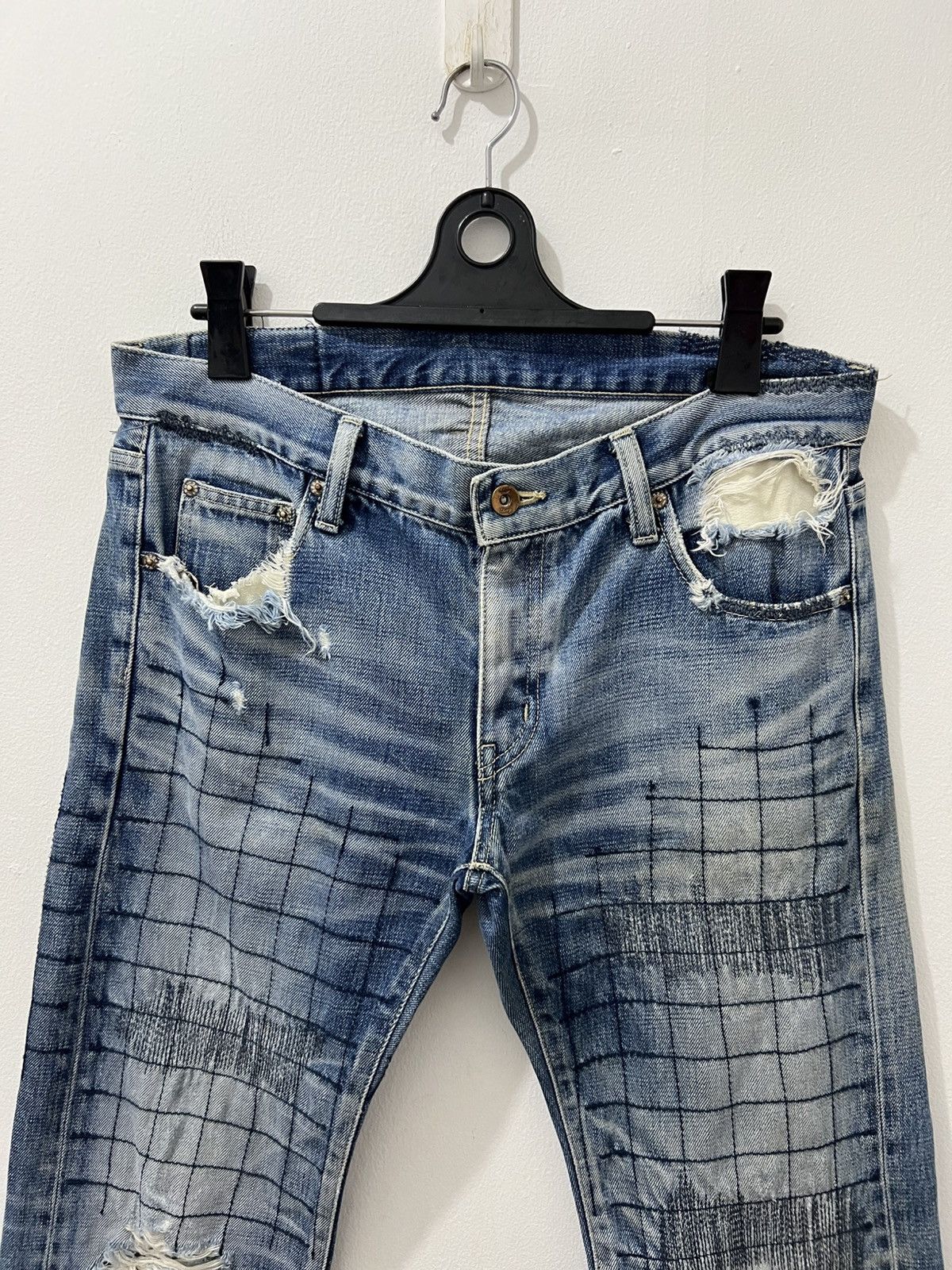 Neighborhood Neighborhood - Lot 08EX Grid Narrow Savage Denim