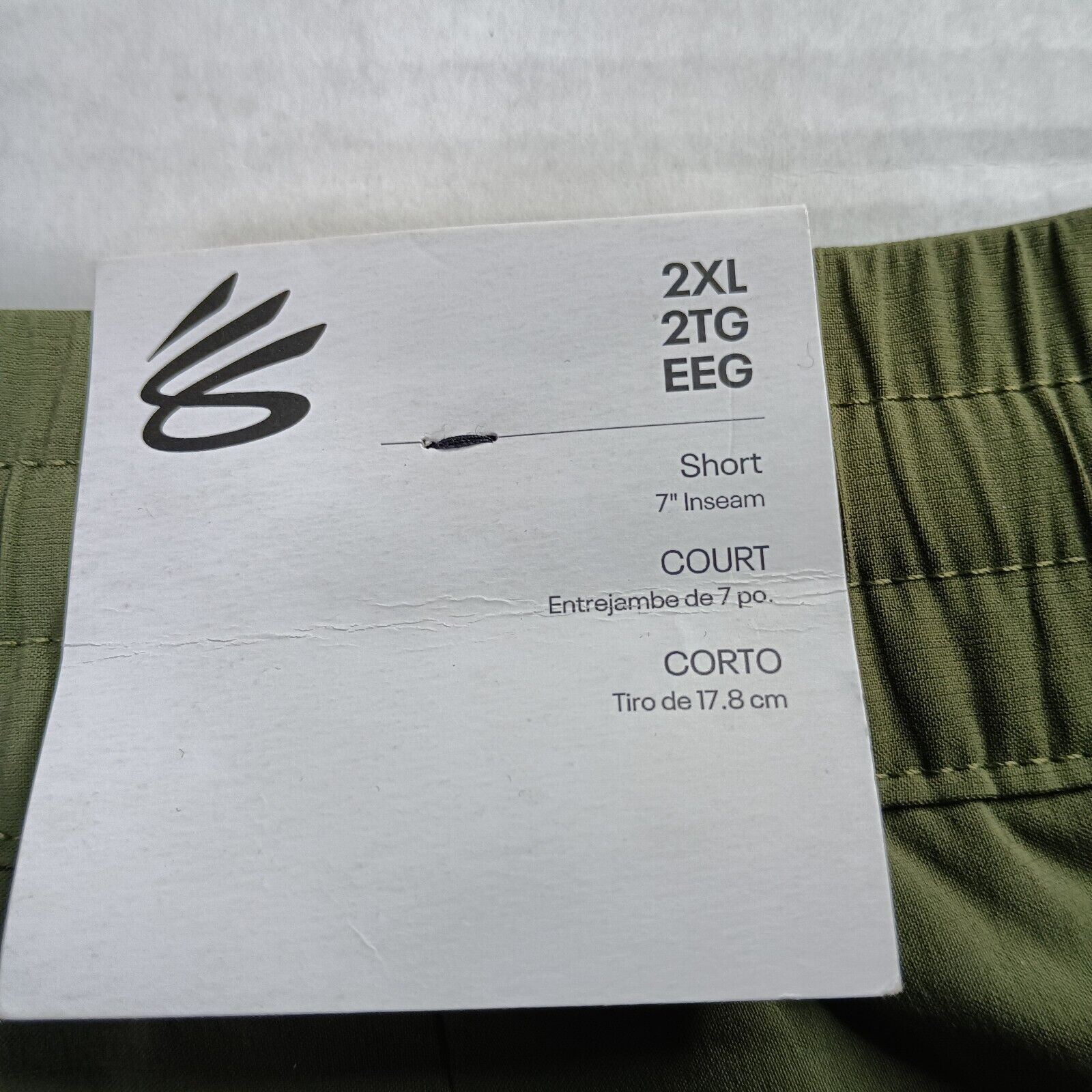 Under Armour Under Armour Steph Curry Short 7” Inseam Green Mens Size 2XL Size US 40 / EU 56 - 8 Thumbnail