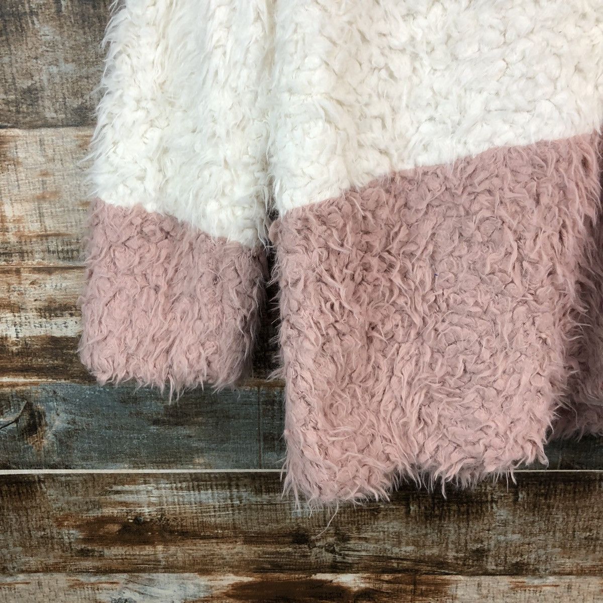 Homespun Knitwear Avail Mode Pink Mohair fur shaggy Knitwear #A2413 Size M / US 6-8 / IT 42-44 - 17 Thumbnail