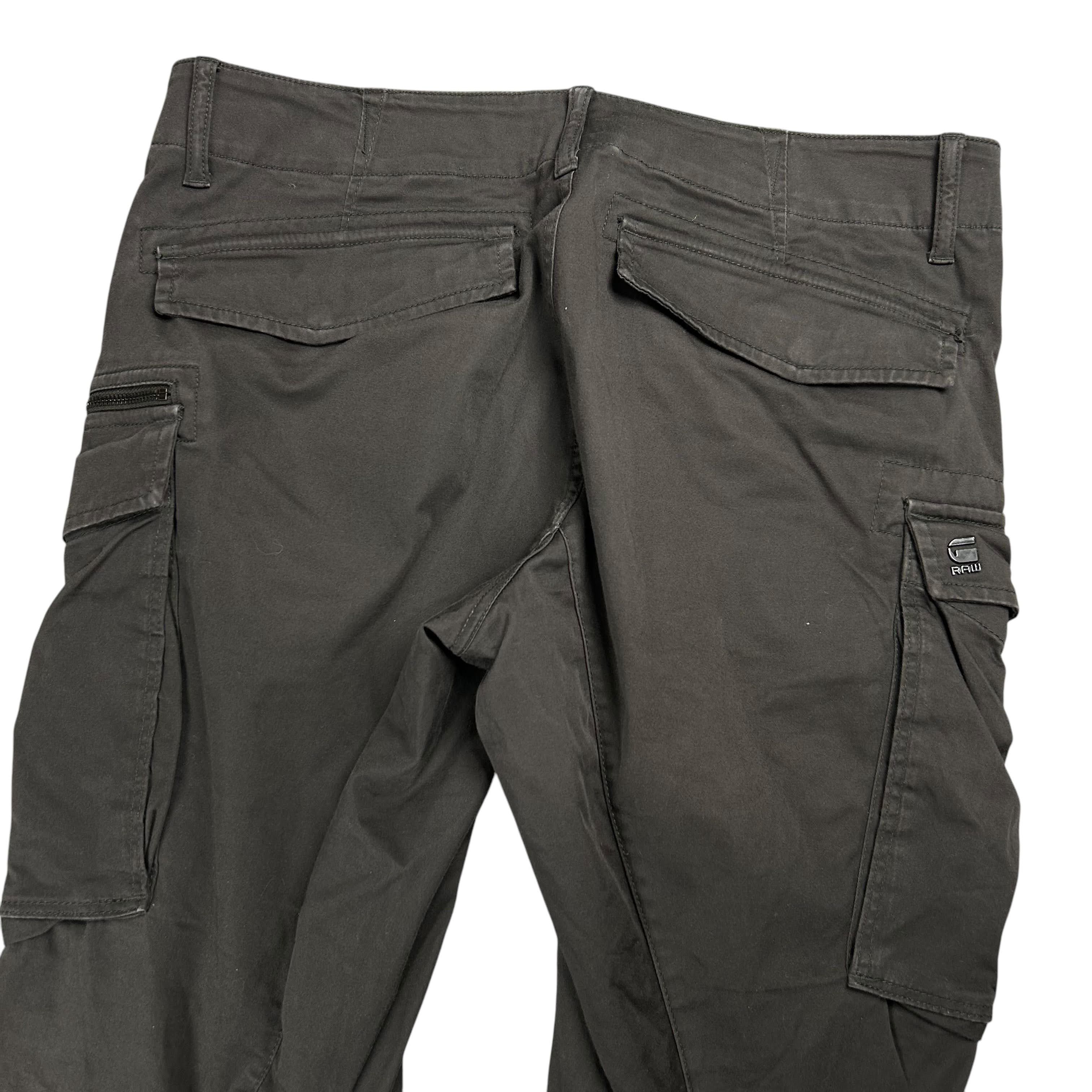 G-Star G-star Raw Gray Cargo Pants Rovic Men's W36L32 Size US 36 / EU 52 - 4 Thumbnail