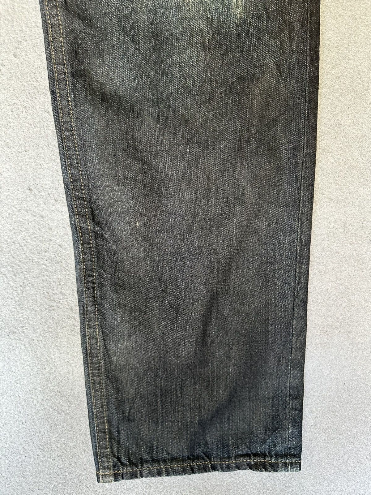 Japanese Brand Nationality + Name II Crosbec Waxed Denim Size US 33 - 6 Thumbnail
