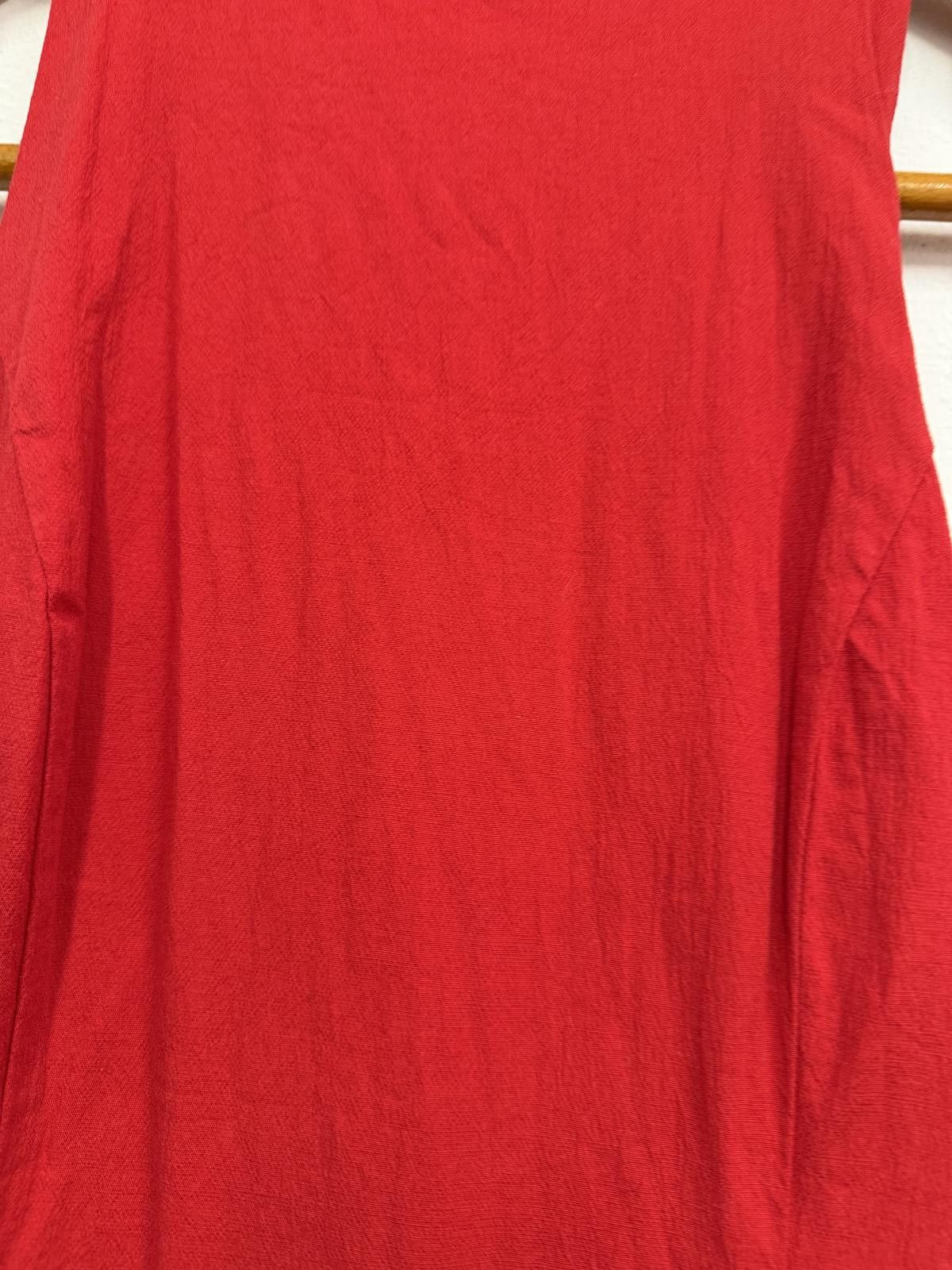 Abercrombie & Fitch Red Sleeveless Maxi Dress B515 Size 28" / US 6 / IT 42 - 3 Thumbnail