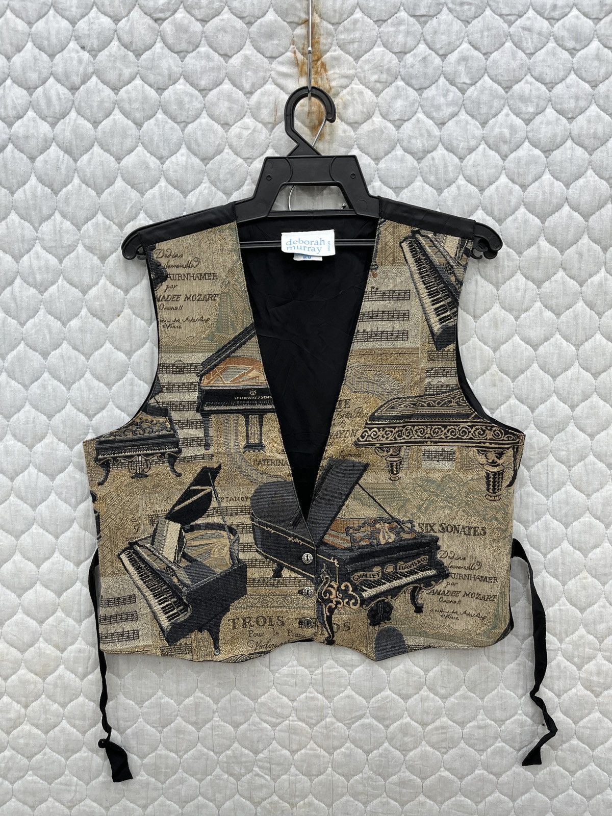 Designer 🔥STEALS🔥 DEBORAH MURRAY VEST Size M / US 6-8 / IT 42-44 - 1 Thumbnail