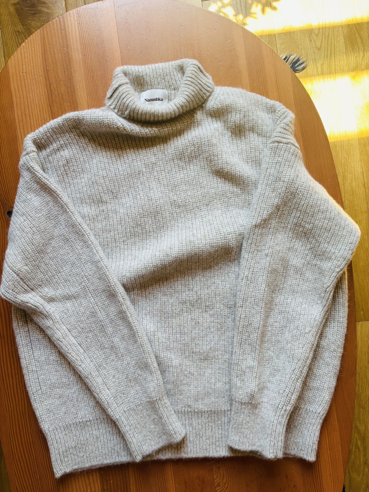 Nanushka Nanushka Wool Roll Neck Size US L / EU 52-54 / 3 - 2 Thumbnail
