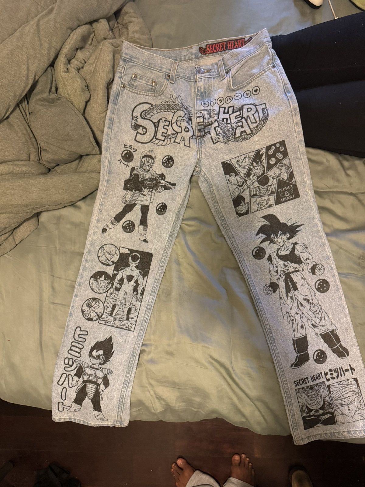 Other Secert heart x DBZ Size US 30 / EU 46 - 2 Thumbnail