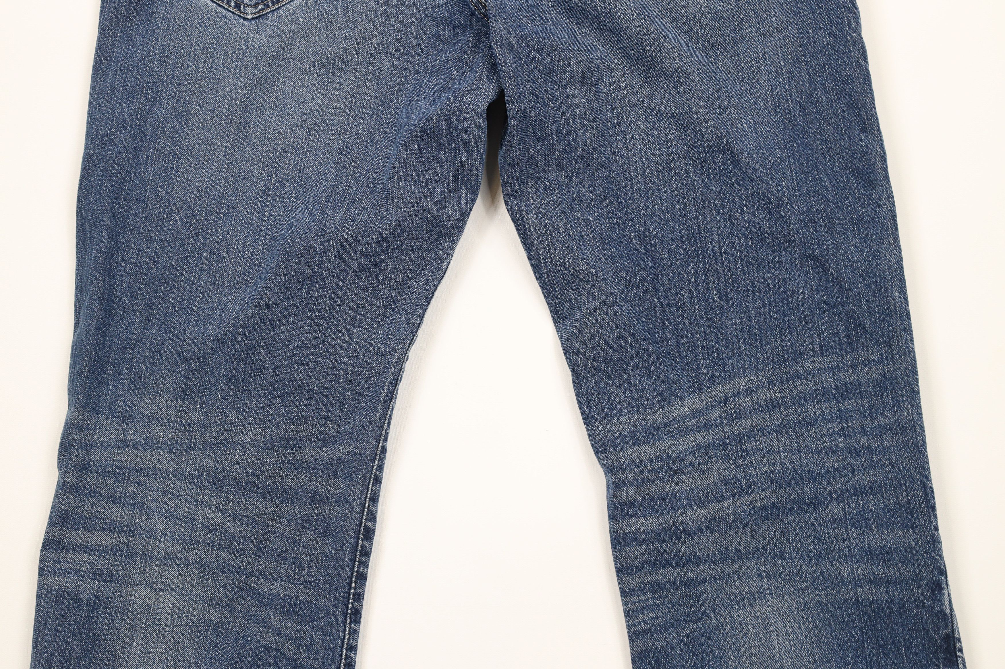 Express × Vintage Express Blake Loose Fit Straight Leg Denim Jeans Blue Size US 34 / EU 50 - 12 Thumbnail
