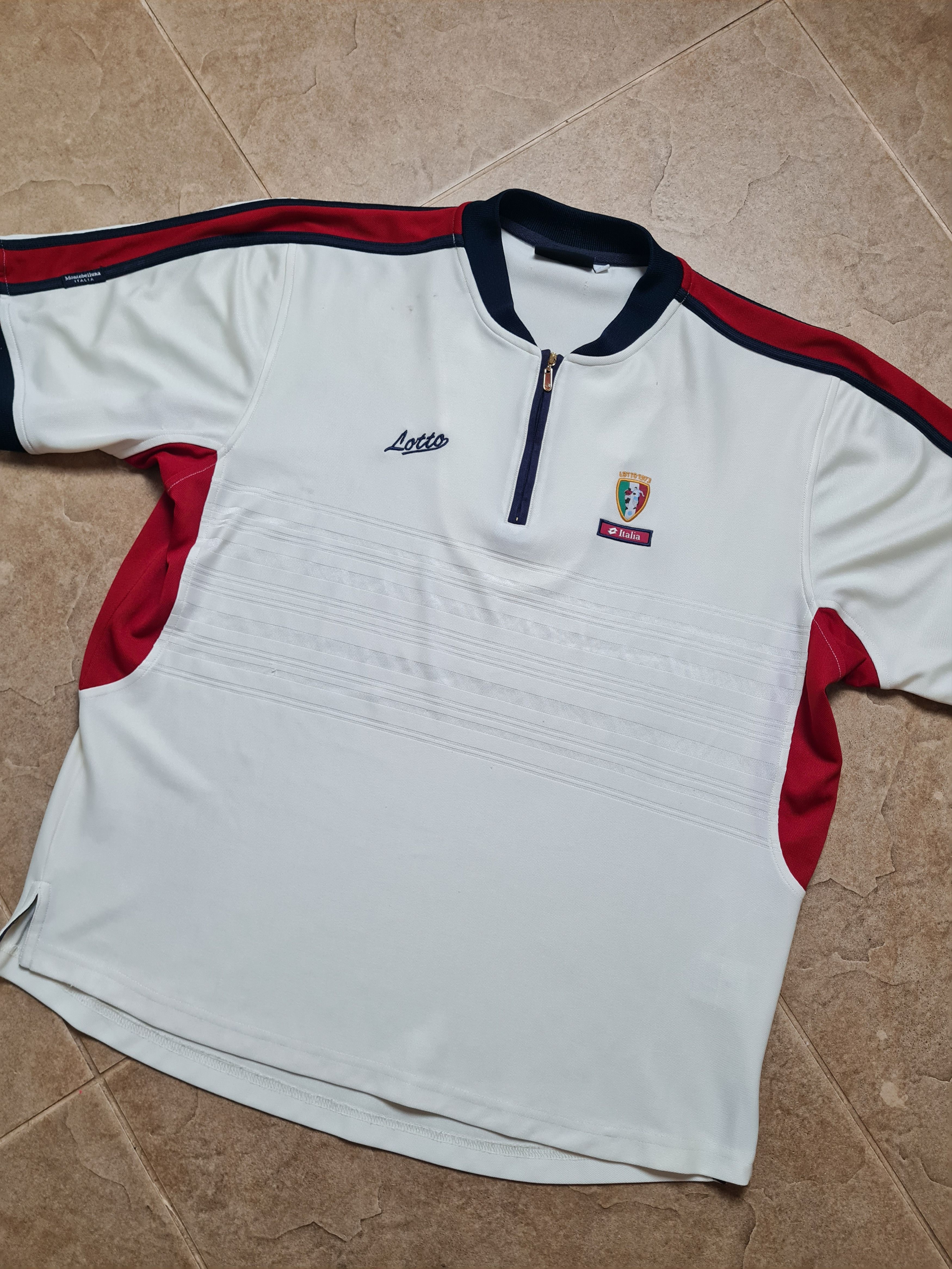 Lotto Sport Vintage T-shirt Lotto Italy Jersey Archive Shirts Size L Size US L / EU 52-54 / 3 - 3 Thumbnail
