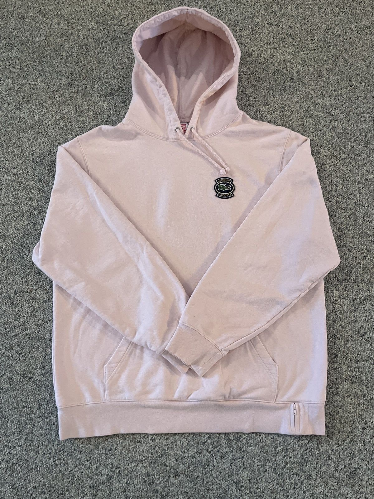 Supreme Lacoste Hoodie | Grailed