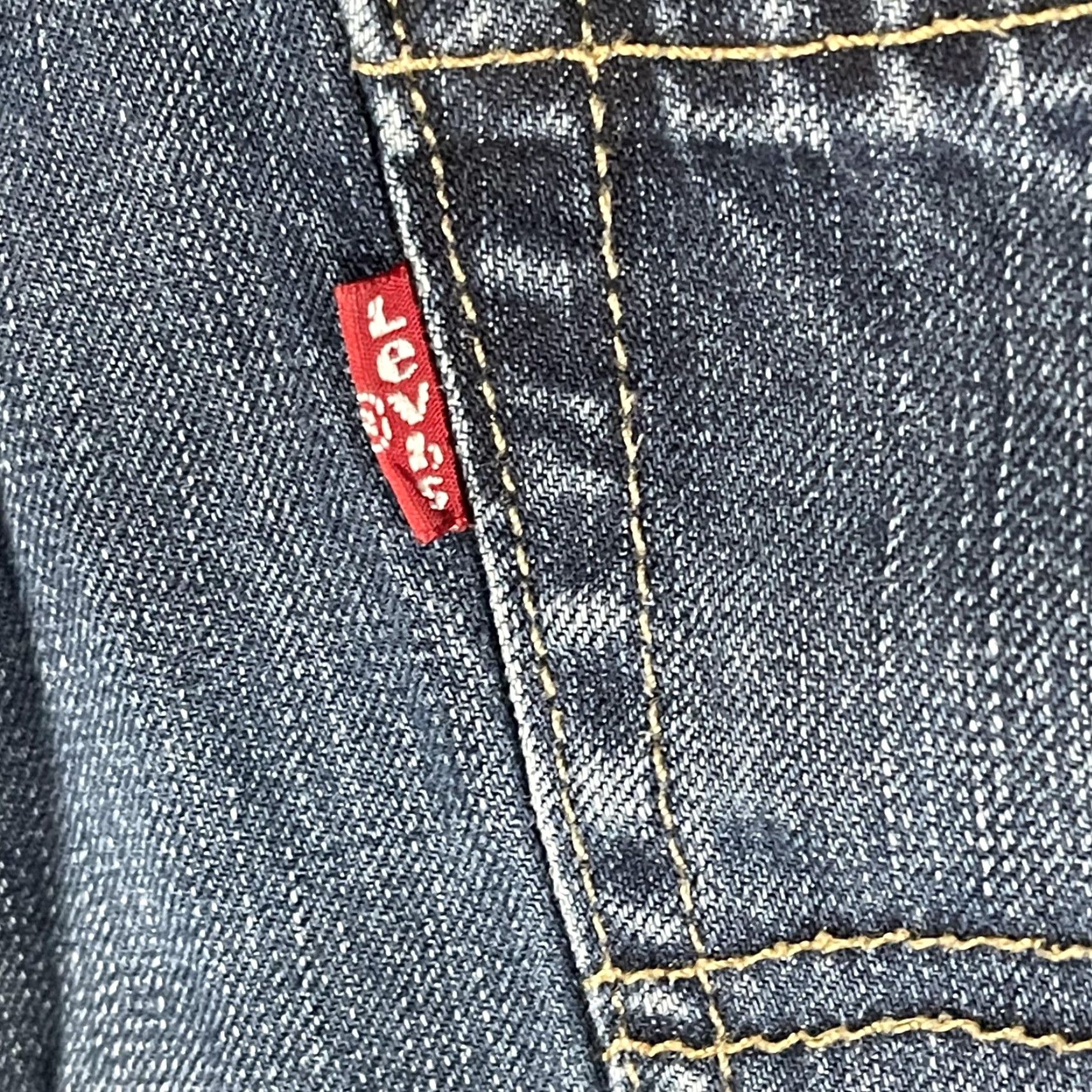 Levi's Levi's Denim Shorts Mens 44 Blue 5-Pocket Bermuda Medium Wash Jorts Baggy Fade Regular Fit Casual Summer Mens Size US 44 / EU 60 - 4 Thumbnail