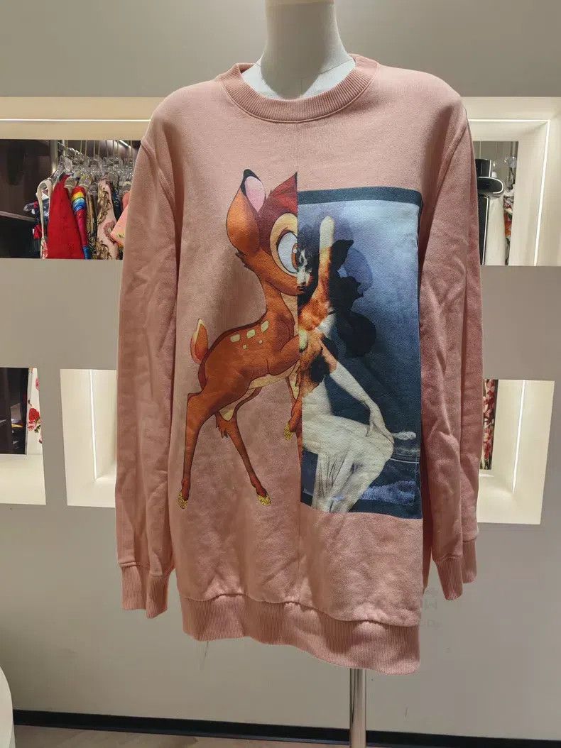 Givenchy Givenchy Bambi Print Hoodie Size US S / EU 44-46 / 1 - 1 Thumbnail