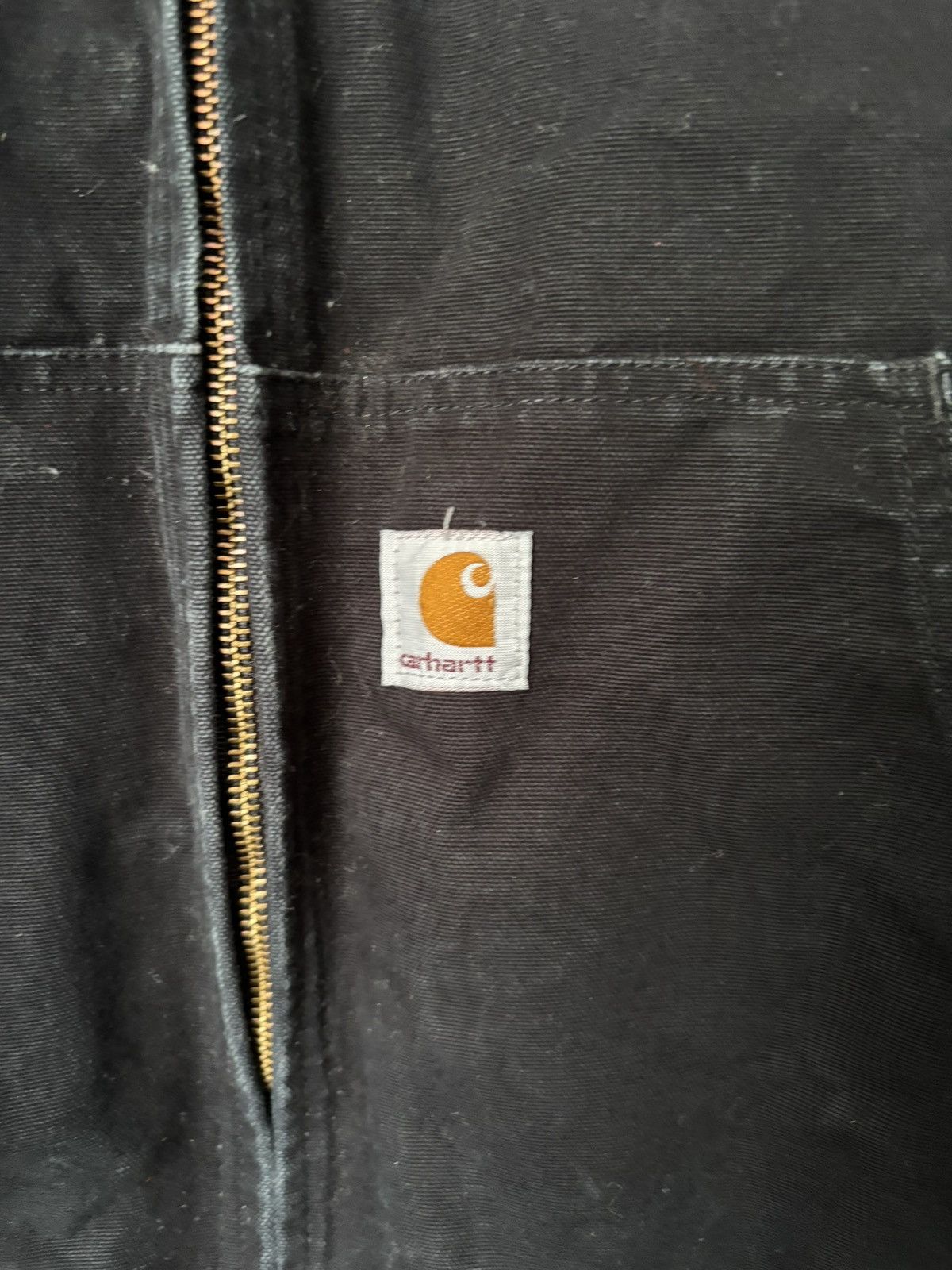 Vintage Vintage Carhartt Black Hooded Jacket Size US XXL / EU 58 / 5 - 4 Thumbnail
